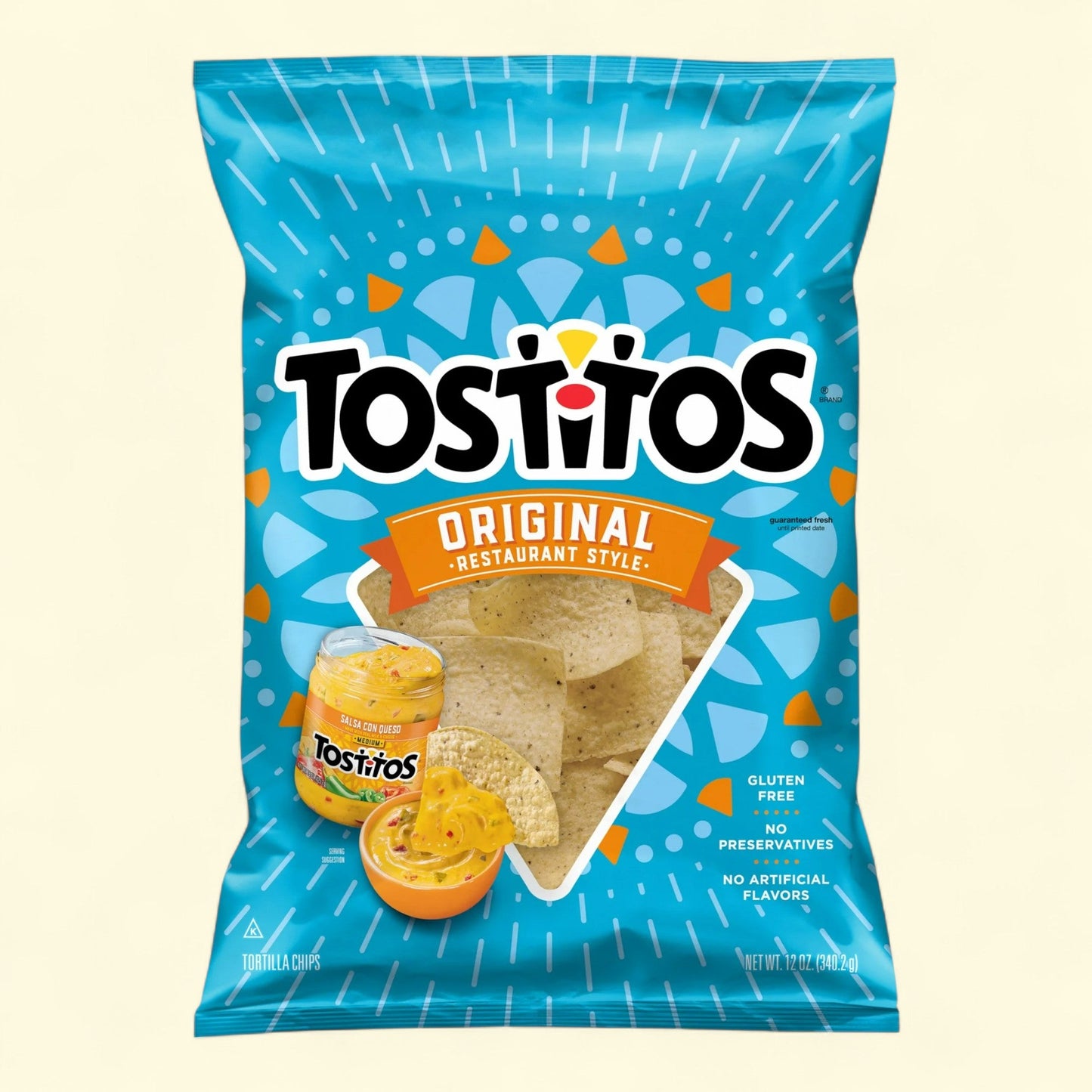 Tostitos Original Tortilla Chips, 12 oz