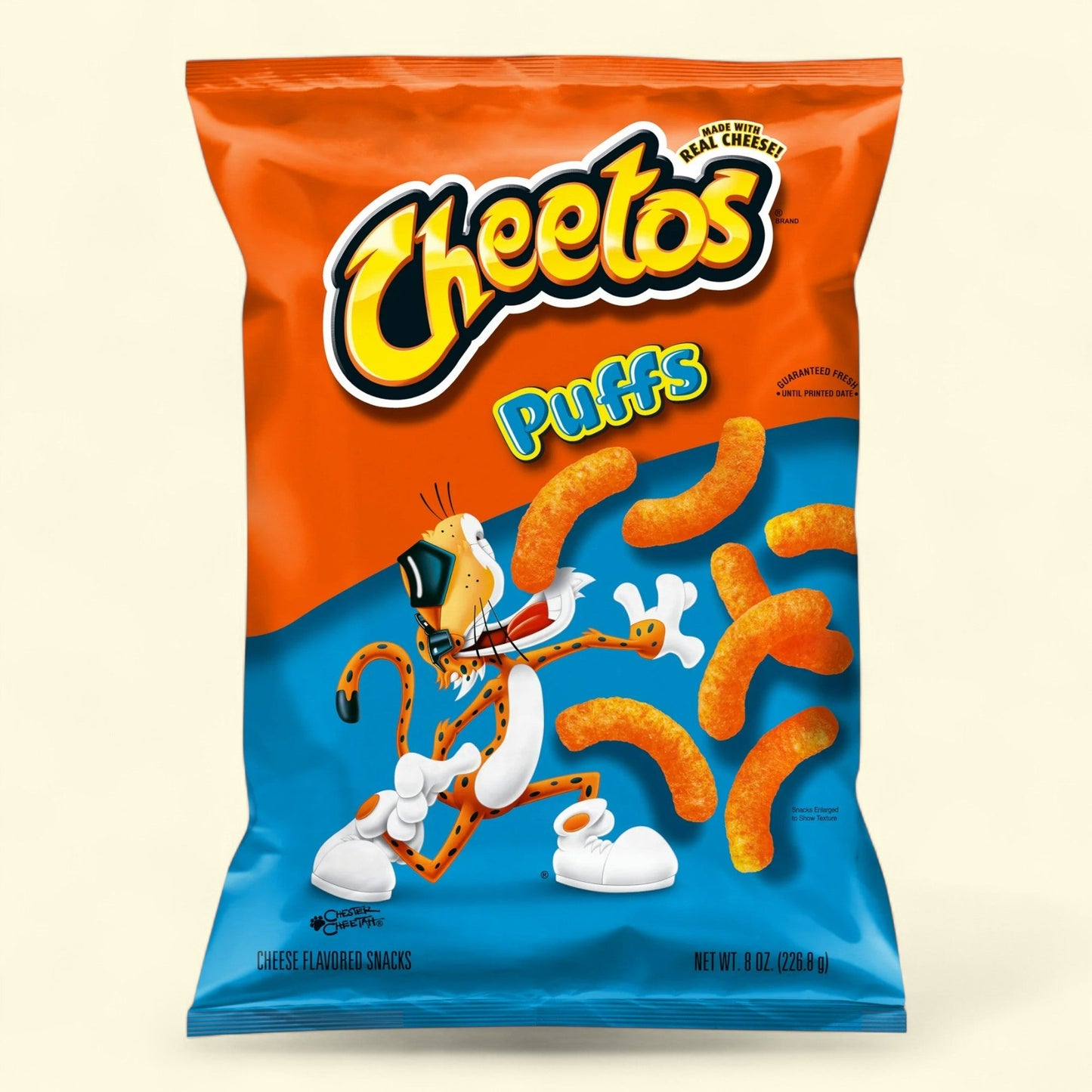 Cheetos Puff Cheese Flavored Snack Chips, 8 oz