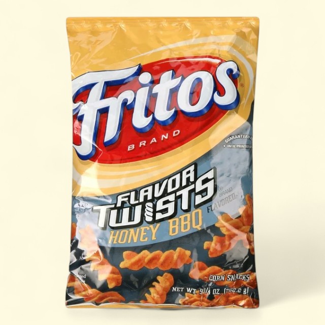 Fritos Flavor Twists Honey BBQ Corn Snacks, 9.25 Ounce