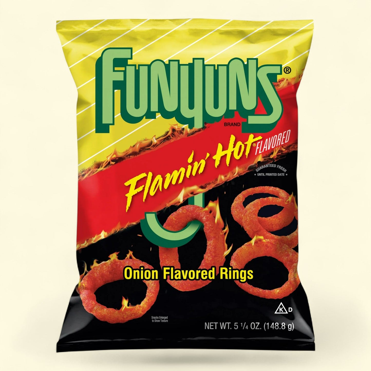 Funyuns Onion Flavored Rings, 5.25 Ounce Bag