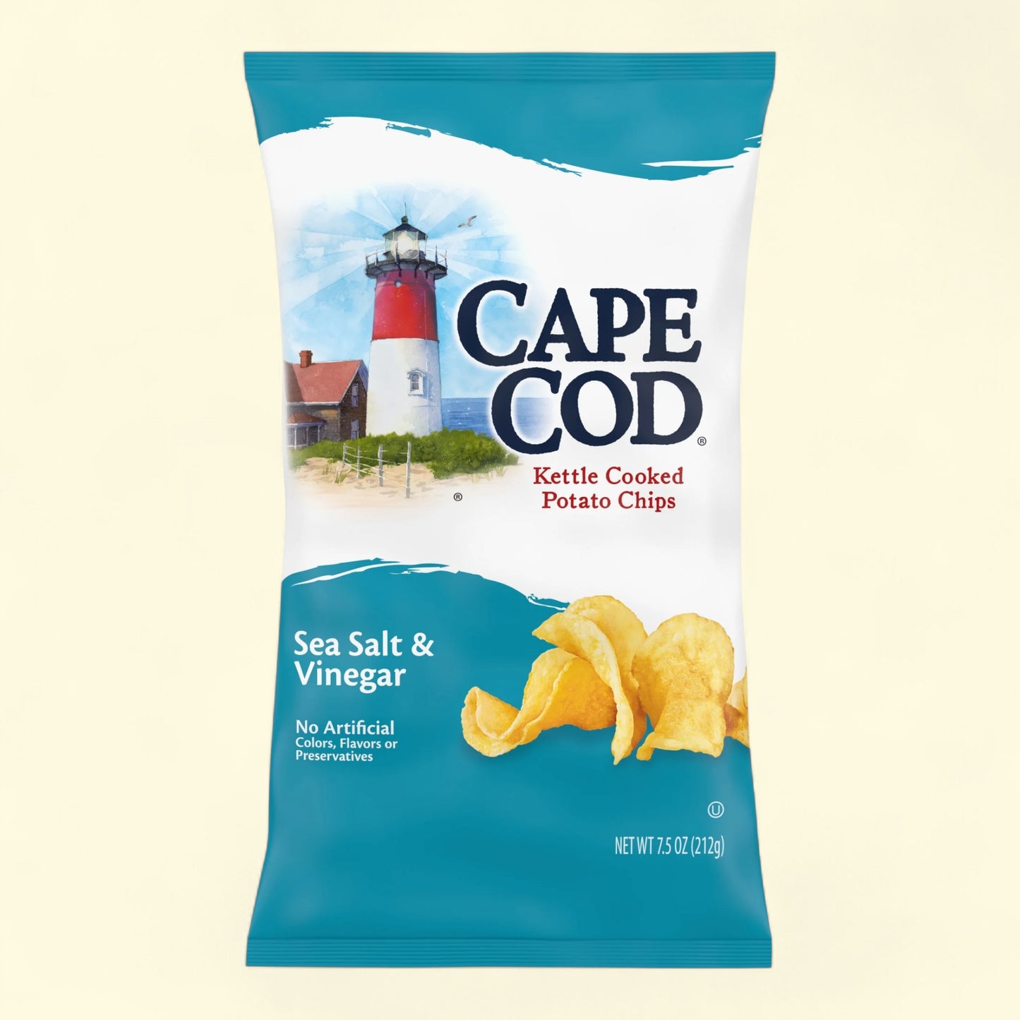 Cape Cod Sea Salt & Vinegar Chips, 7.5 oz
