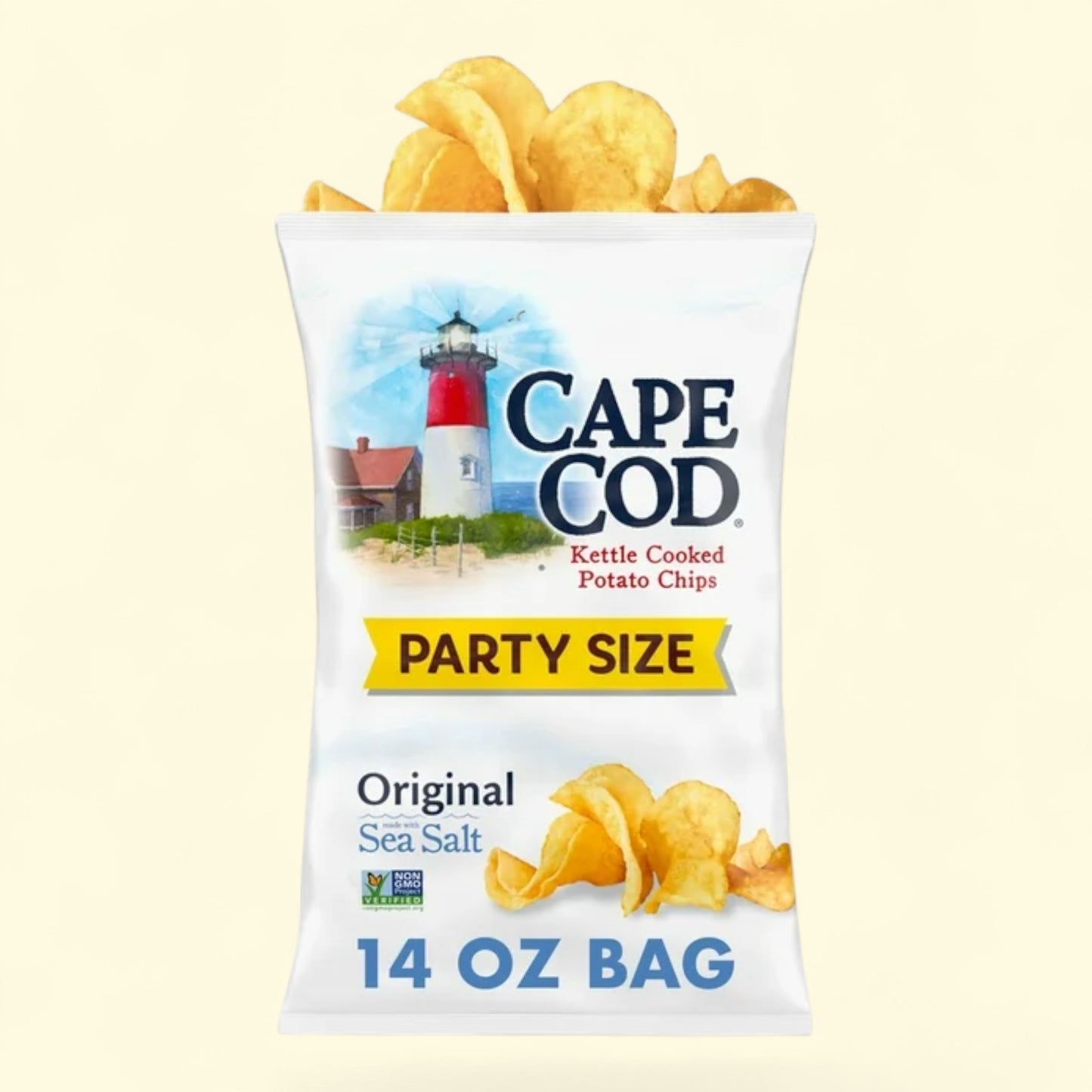 Cape Cod Potato Chips, Original Kettle Chips, 14 oz