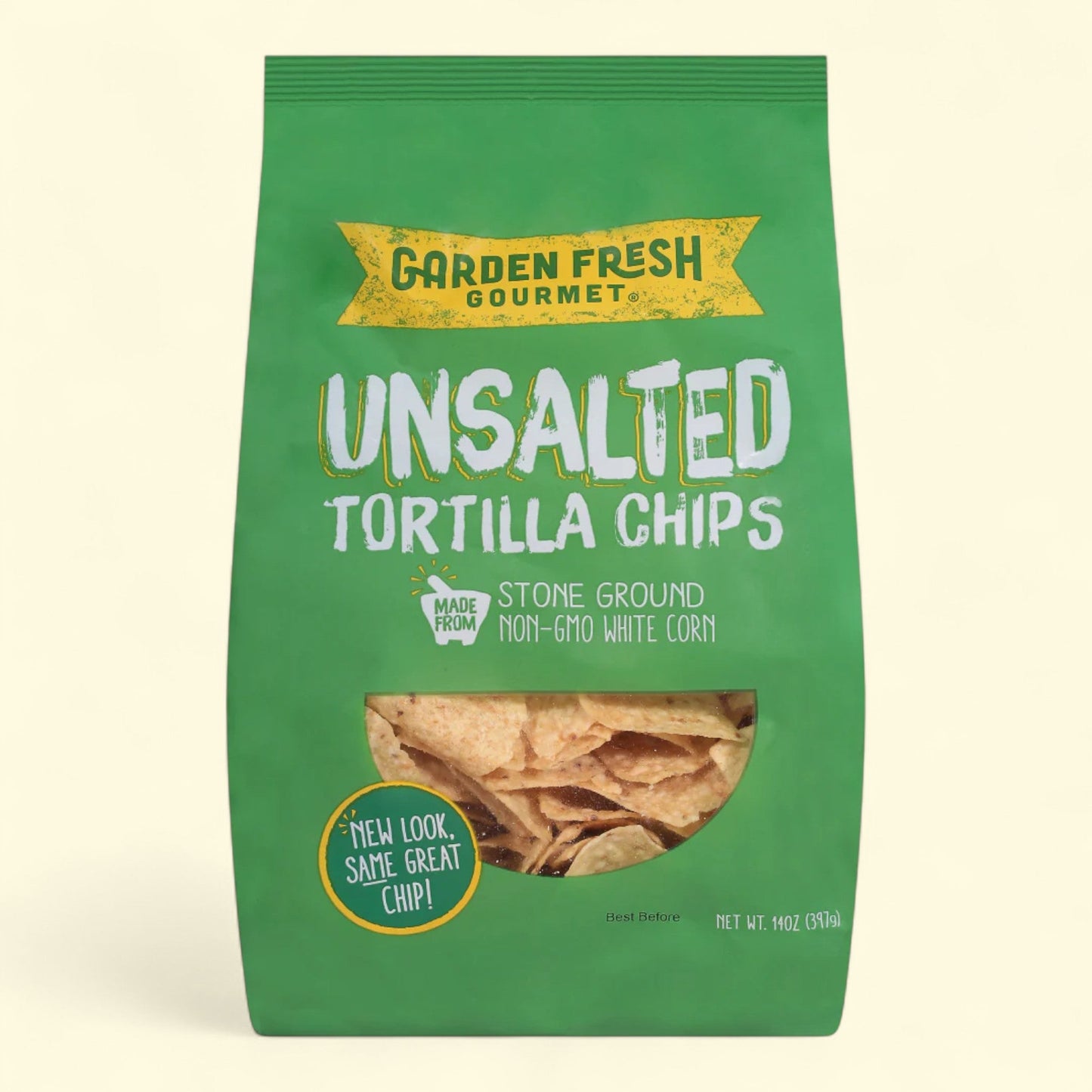 Chips de maïs blanc Garden Fresh Gourmet, 400 g