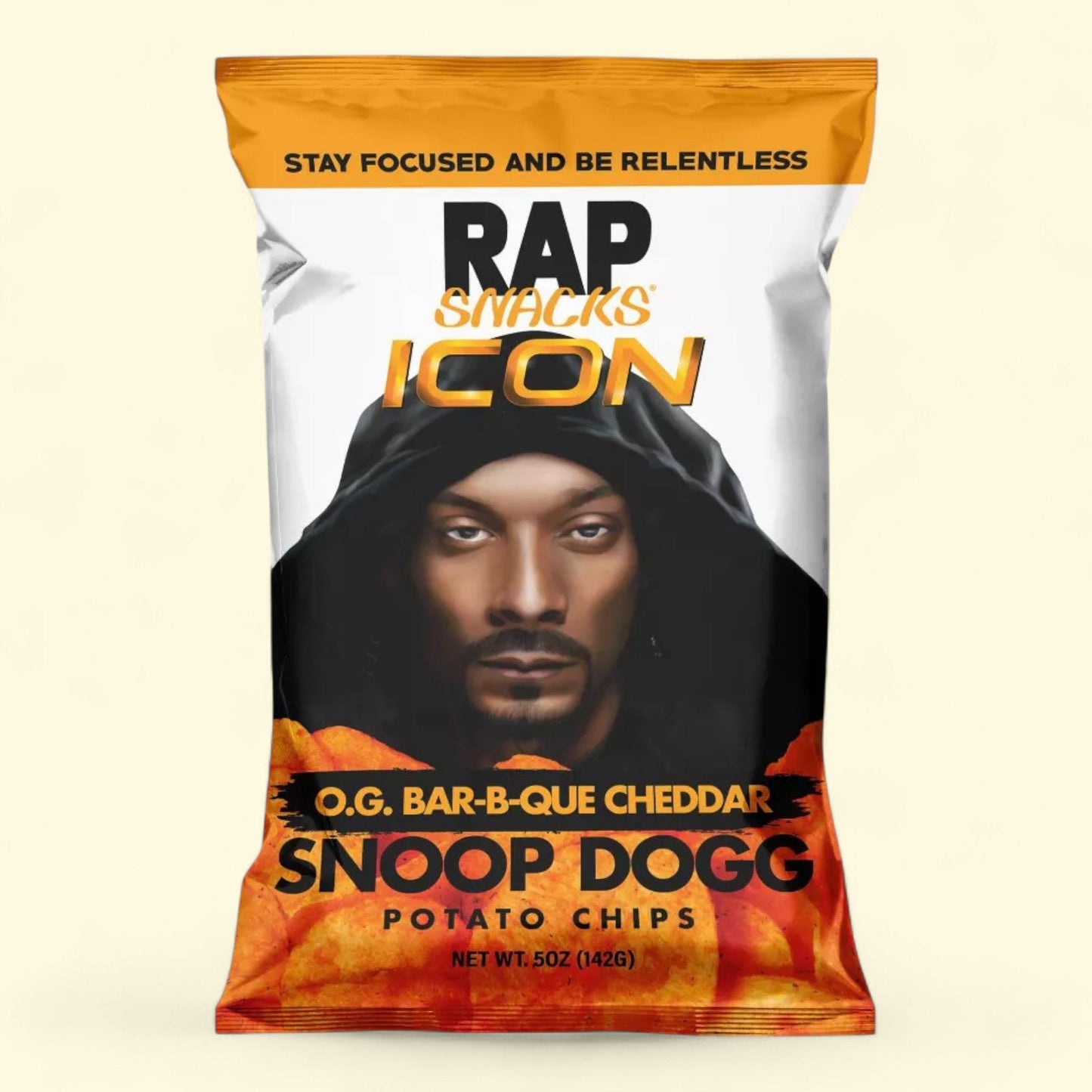 Rap Snacks Barbeque Cheddar Potato Chips, 5oz