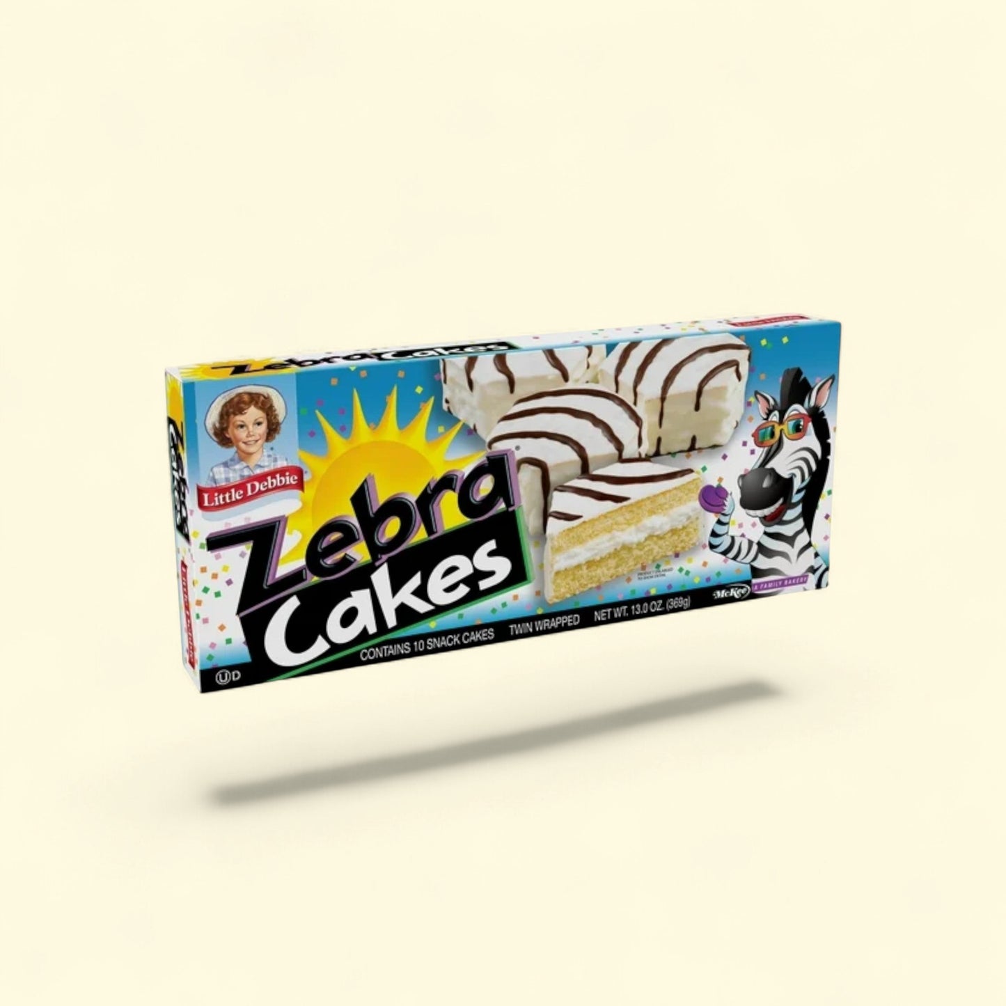 Little Debbie Zebra Cakes, 13 oz — authentic US product shipped worldwide by Treatspree