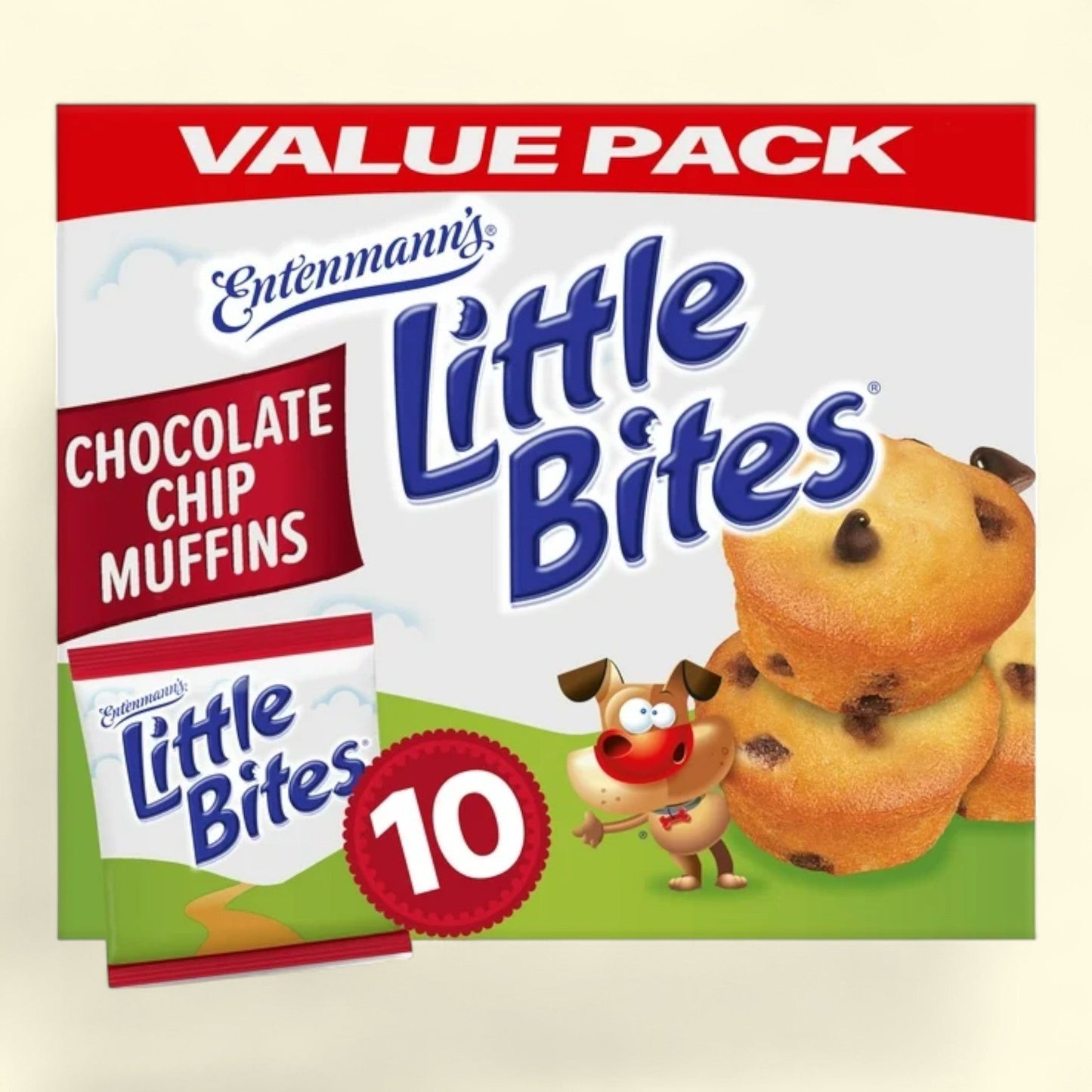 Little Bites Chocolate Chip Muffins, 10 packs, 16.5 oz