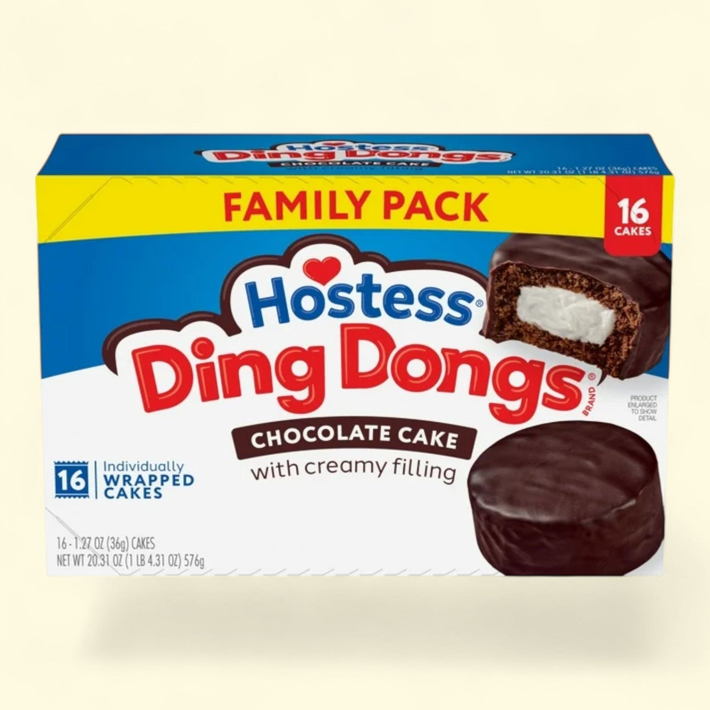 Hostess Ding Dongs Snack Cakes, 20.31 oz