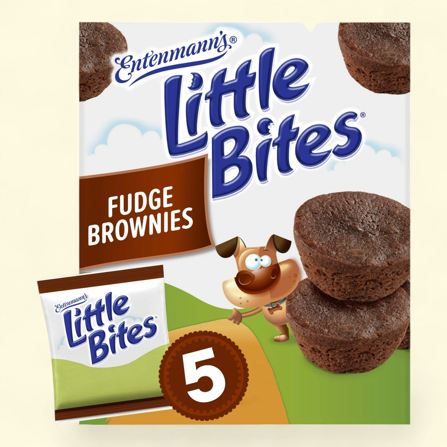 Little Bites Chocolate Fudge Brownies, 9.75 oz