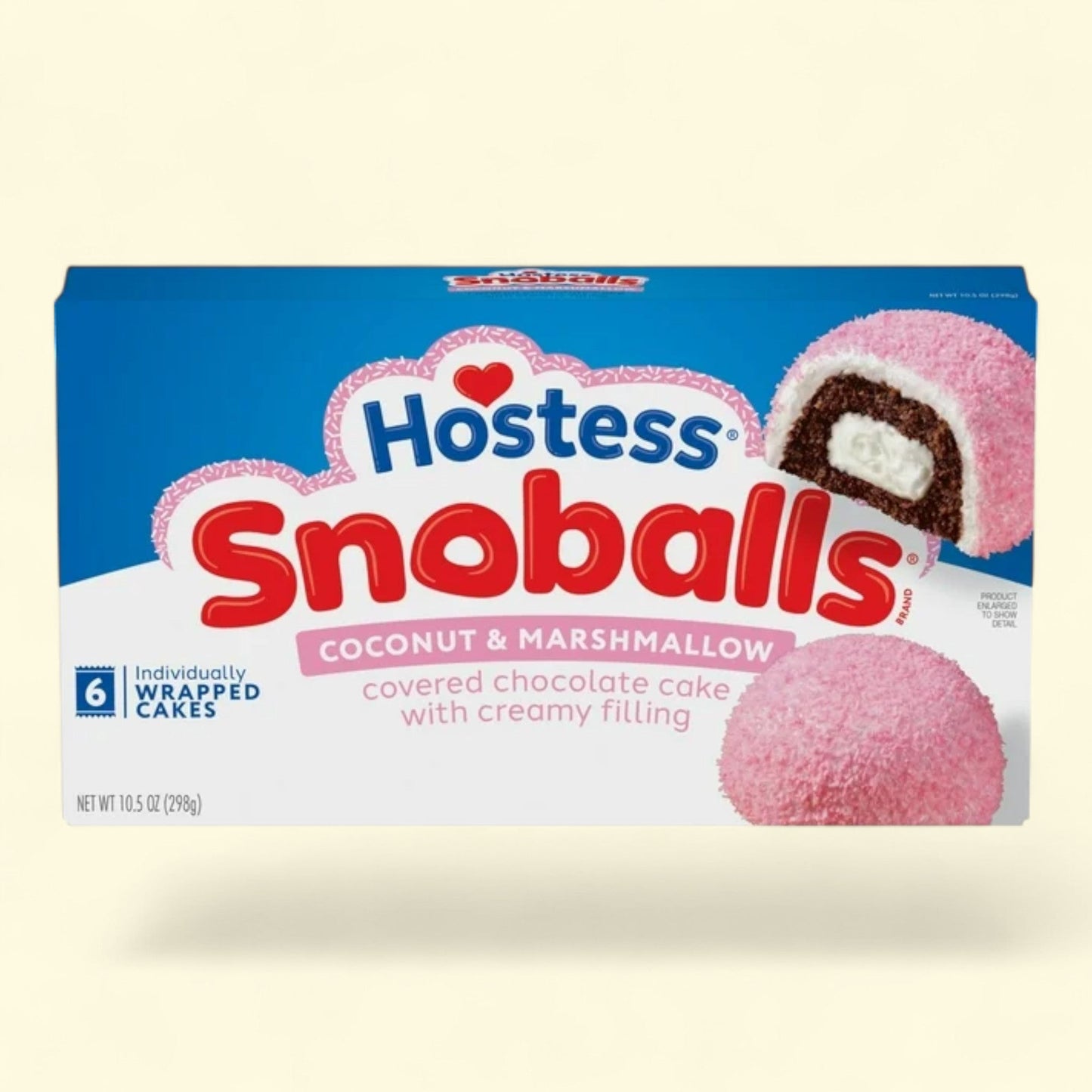 Hostess Snoballs Snack Cakes, 10.5 oz