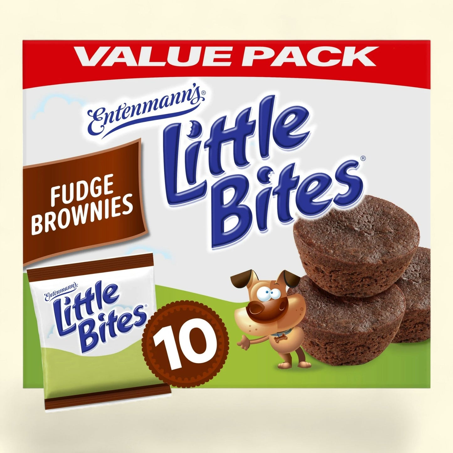 Little Bites Fudge Muffins, 10 Packs, 19.5 oz