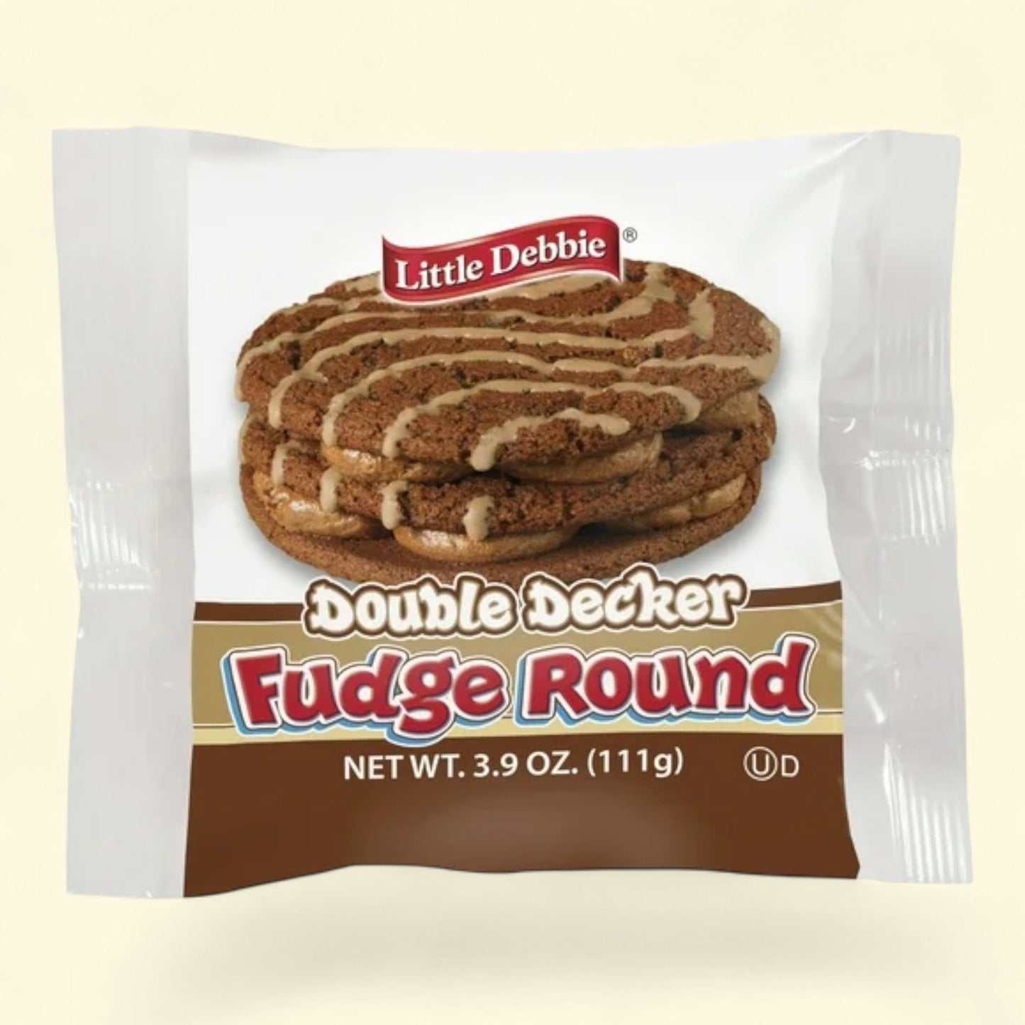 Little Debbie Fudge Round (Double Decker), 3.9 oz