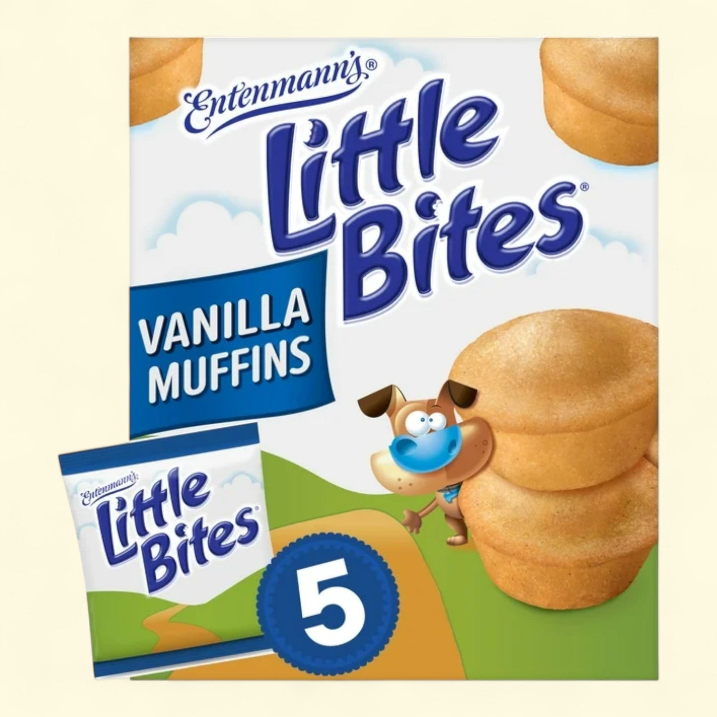 Little Bites Vanilla Muffins, 5 packs, 8.25 oz