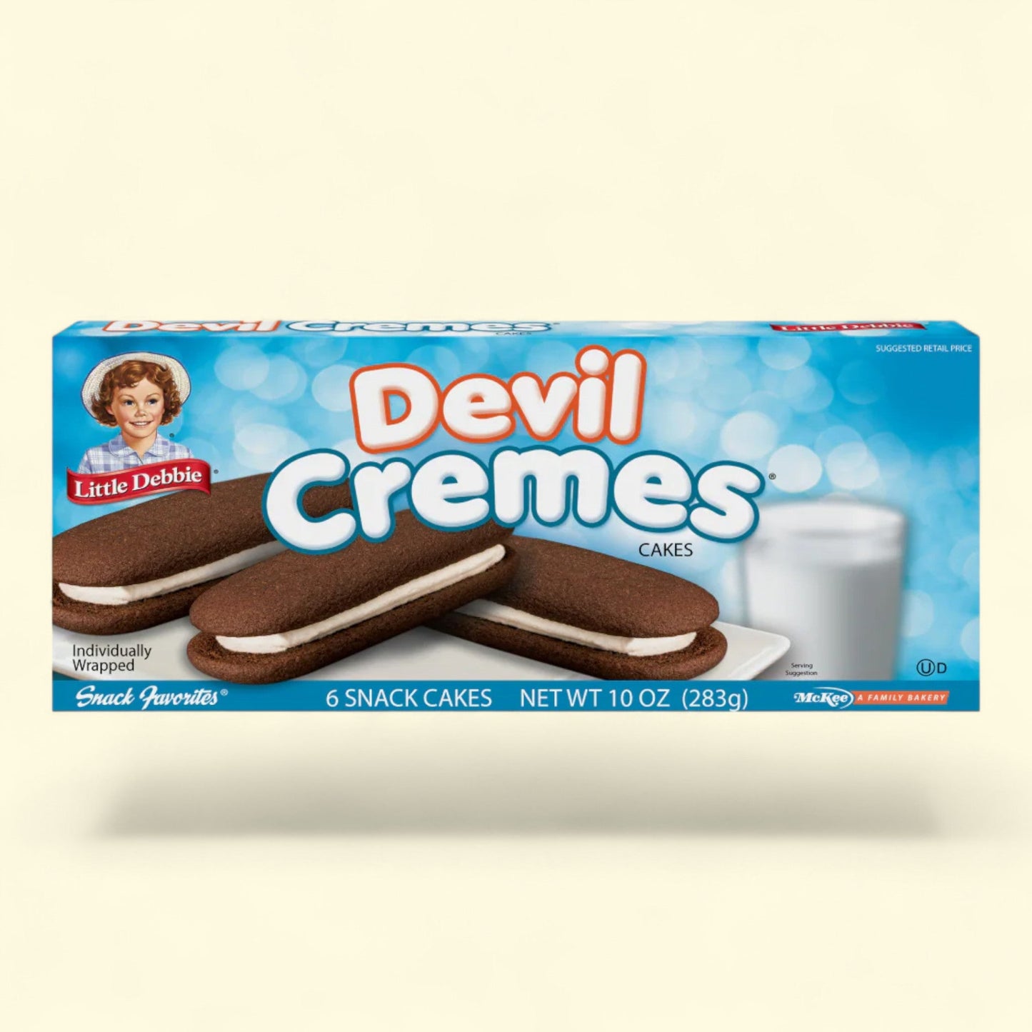 Little Debbie Devil Cremes Snack Cakes, Regular Size, 6 ct /, 6 ct ... — authentic US product shipped worldwide by Treatspree