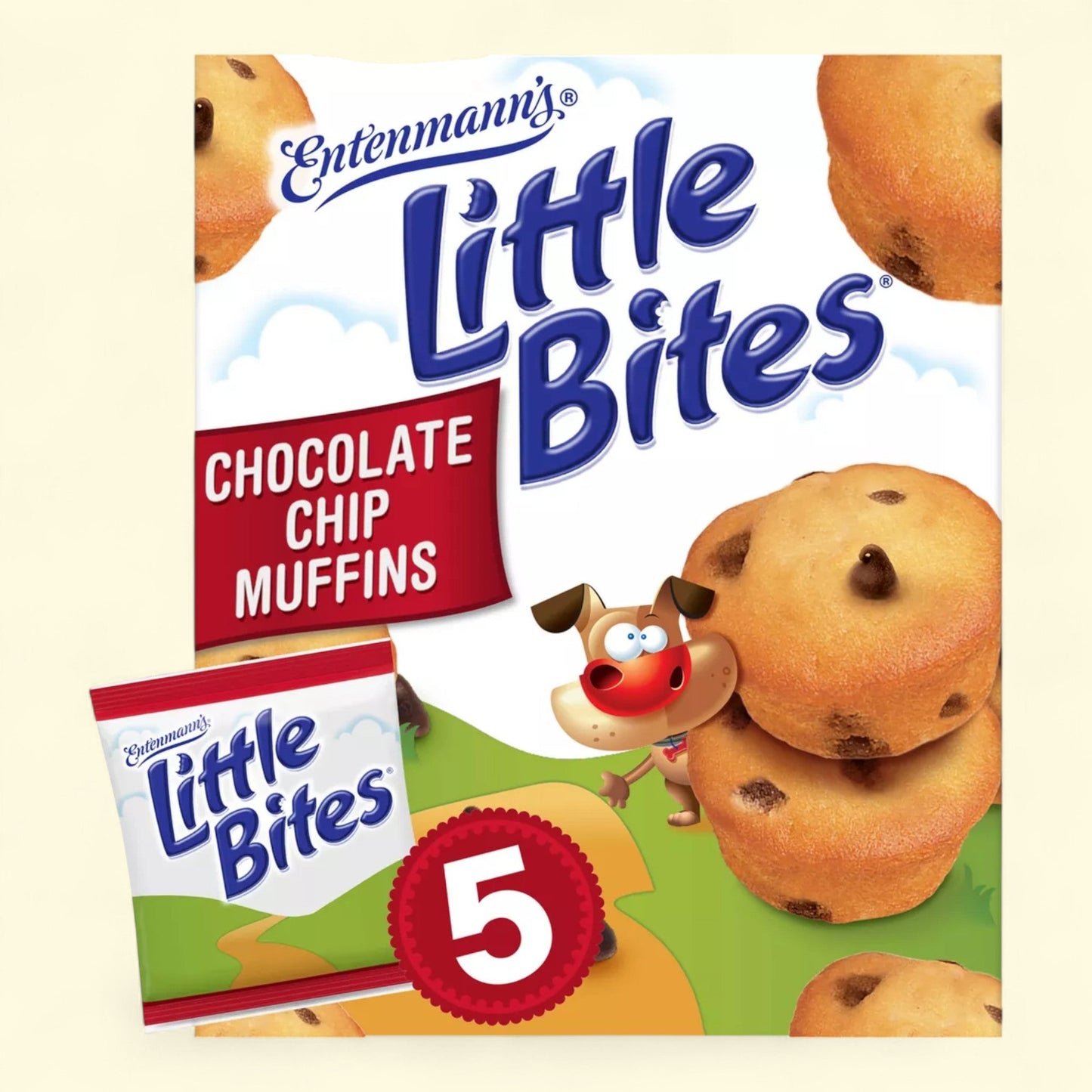 Entenmann's Little Bites Chocolate Chip Muffins, 8.25oz