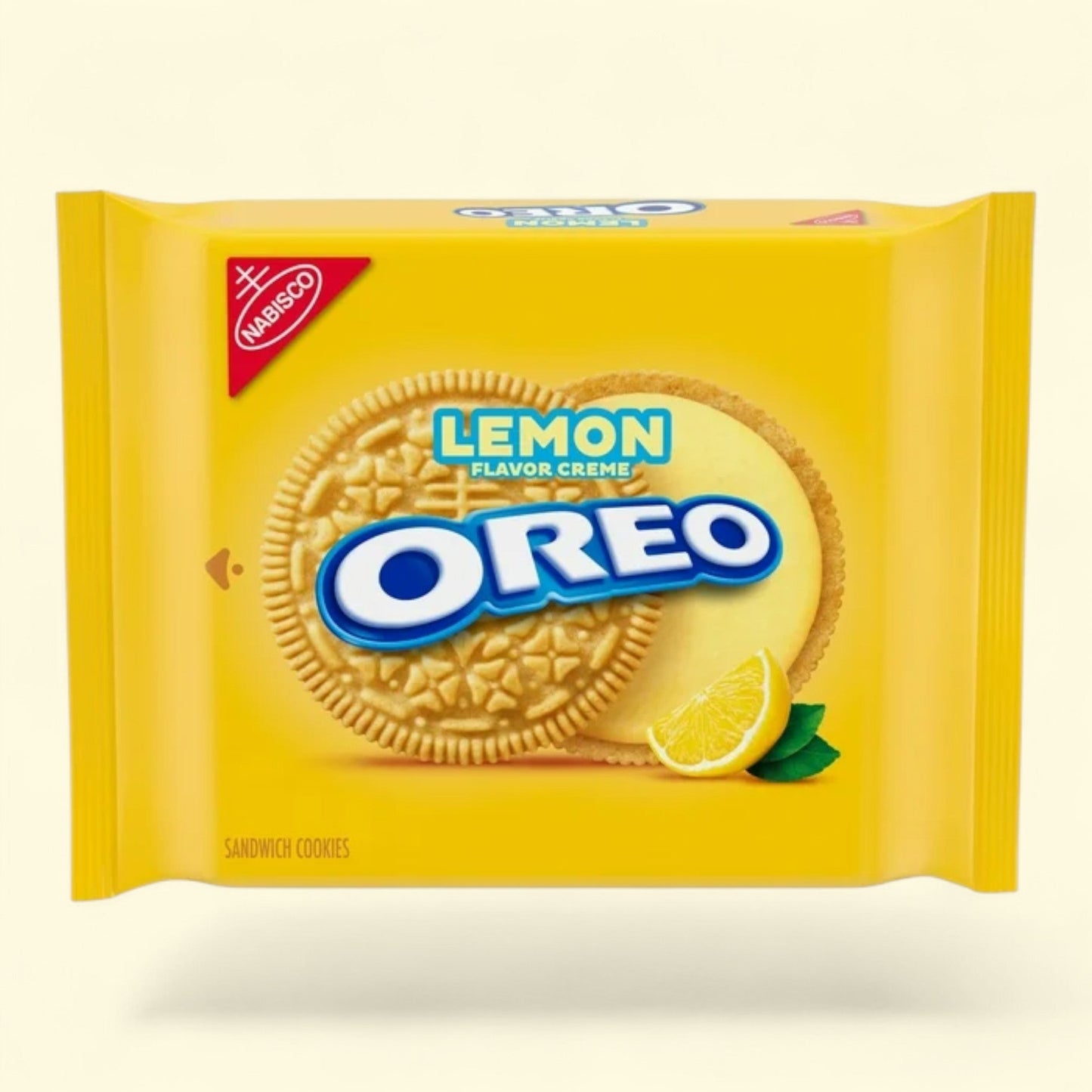OREO Lemon Creme Sandwich Cookies, 14.03 oz