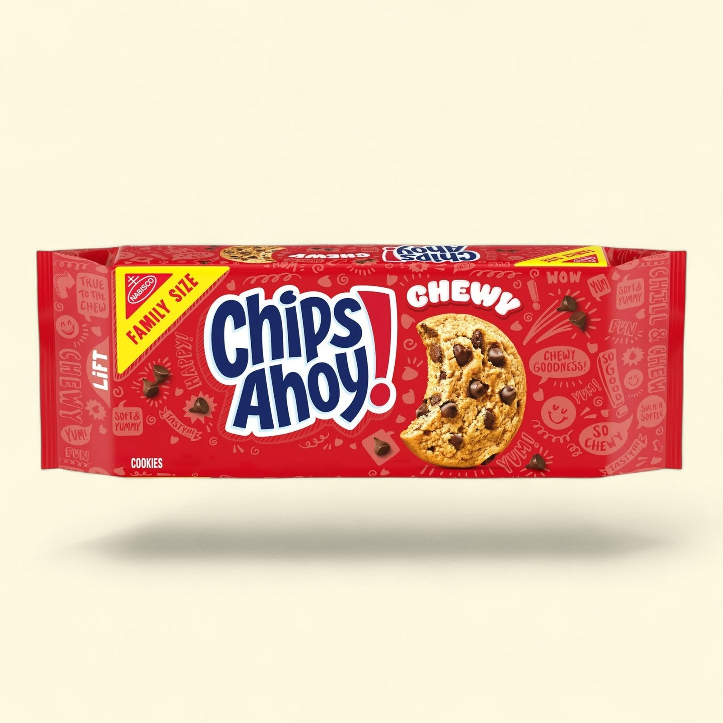 CHIPS AHOY! Chewy Chocolate Chip Cookies, Family Size, 19.5 oz
