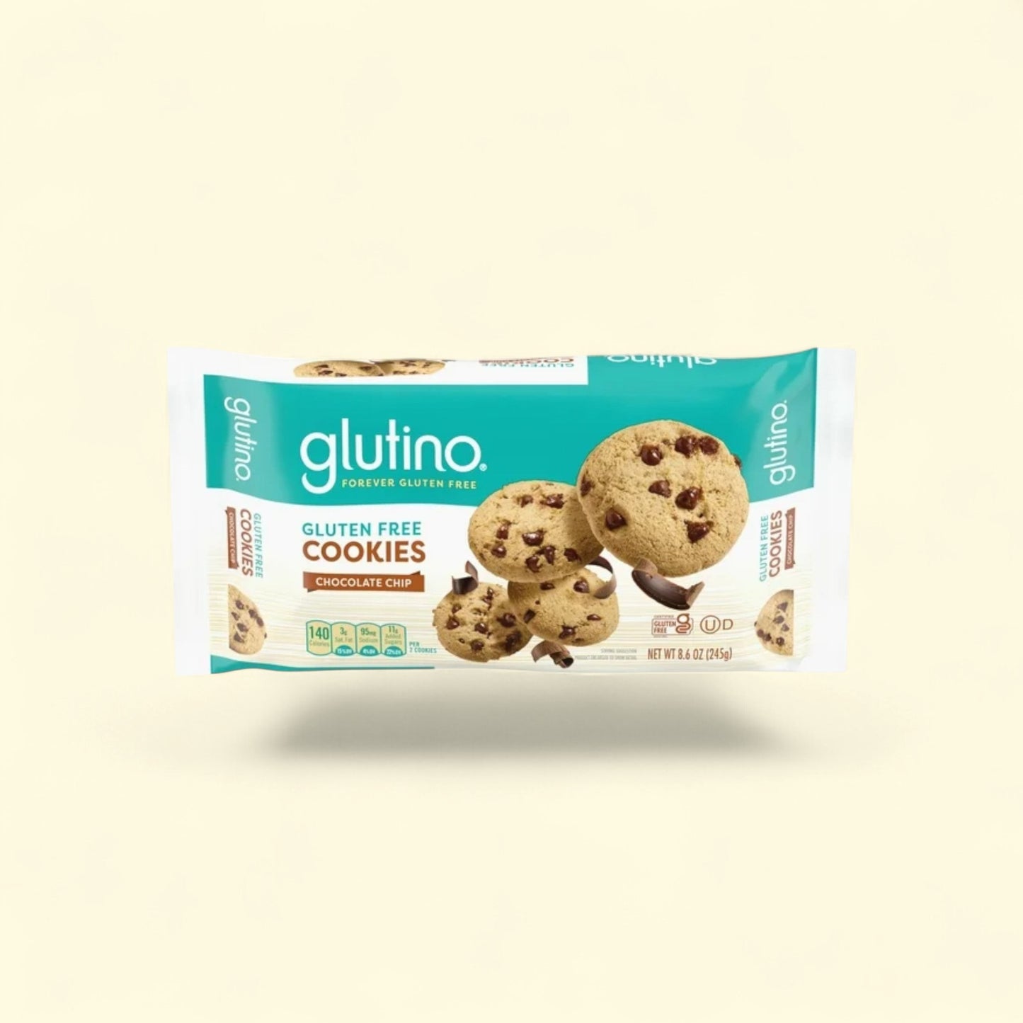 Glutino Chocolate Chip Cookies, 8.6 oz. — authentic US product shipped worldwide by Treatspree