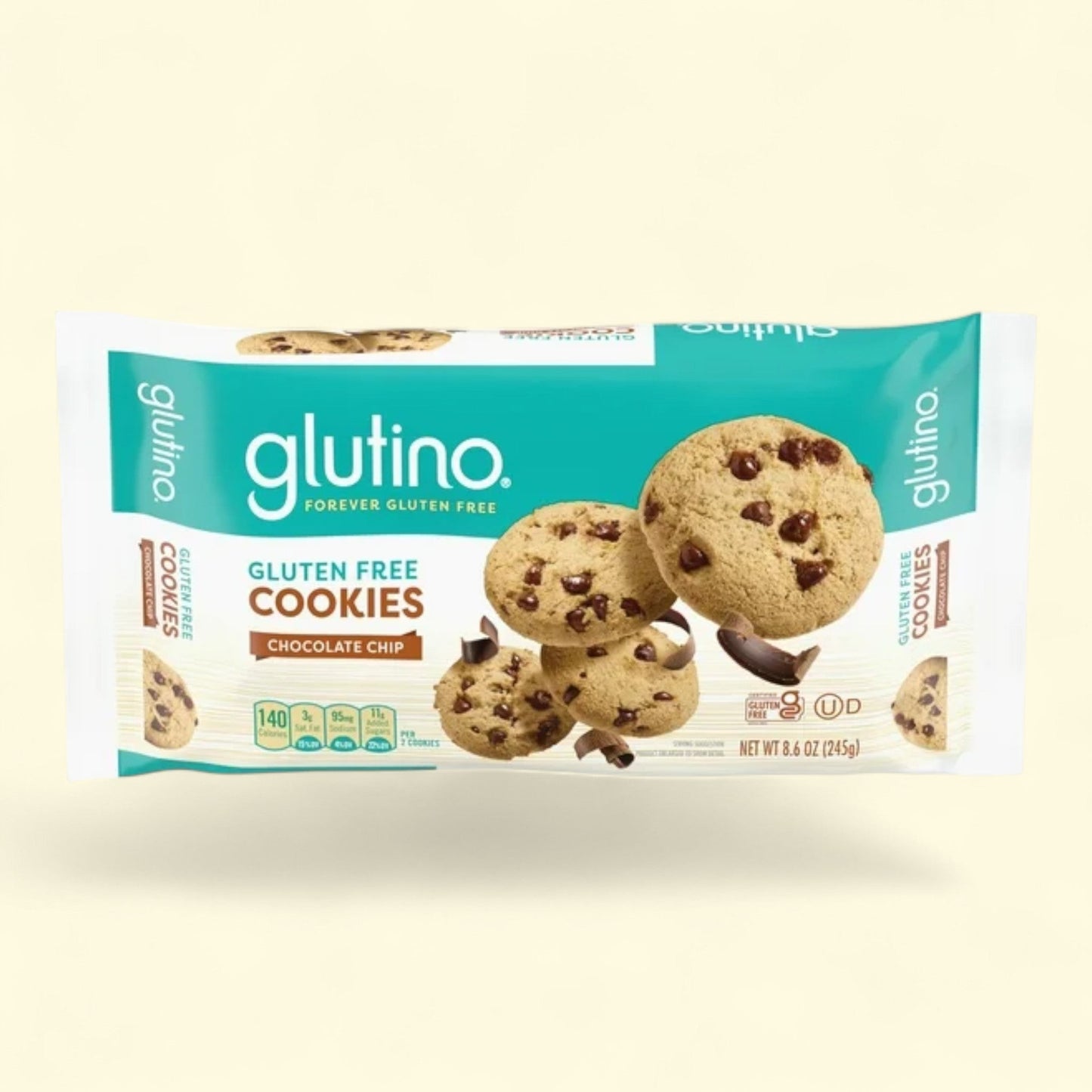 Glutino Chocolate Chip Cookies, 8.6 oz.