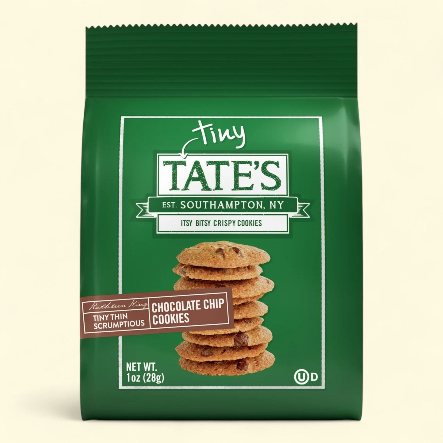 Tate's Bake Shop Tiny Chocolate Chip Cookies, 1 oz