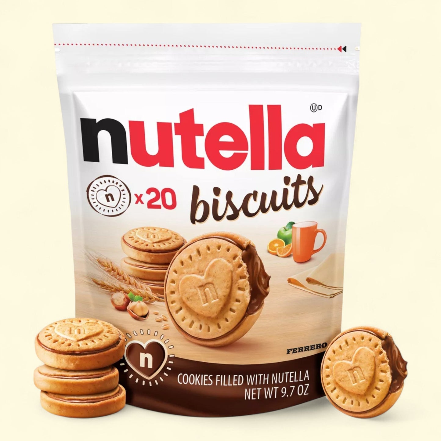 Nutella Biscuits, 9.7oz, 20ct