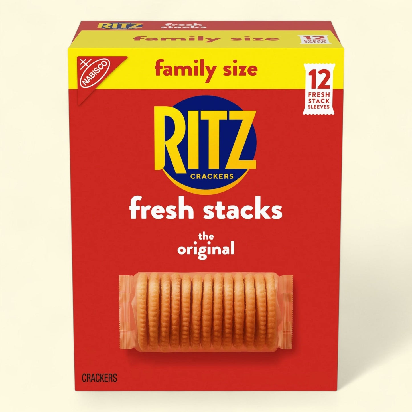 RITZ Original Crackers, Family Size, 17.8 oz