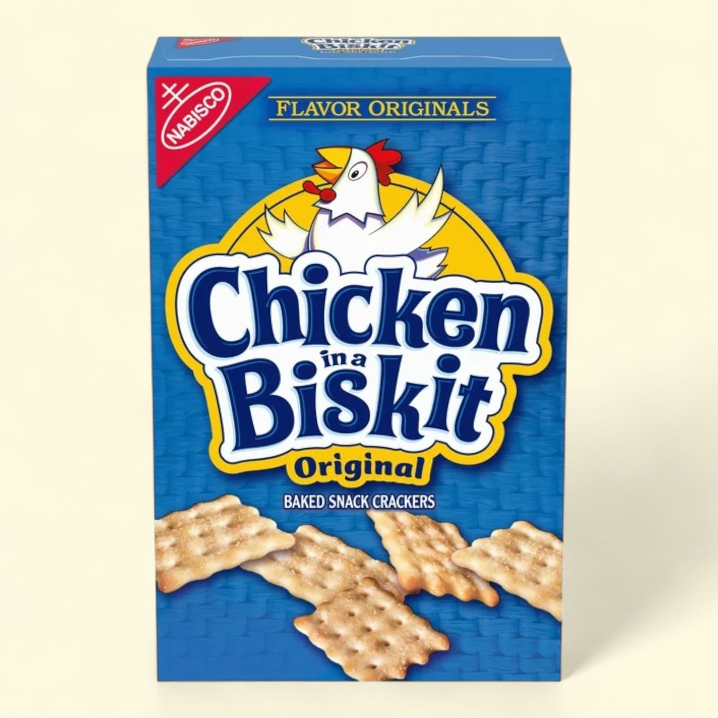 Chicken in a Biskit Original Baked Snack Crackers, 7.5 oz — authentic US product shipped worldwide by Treatspree