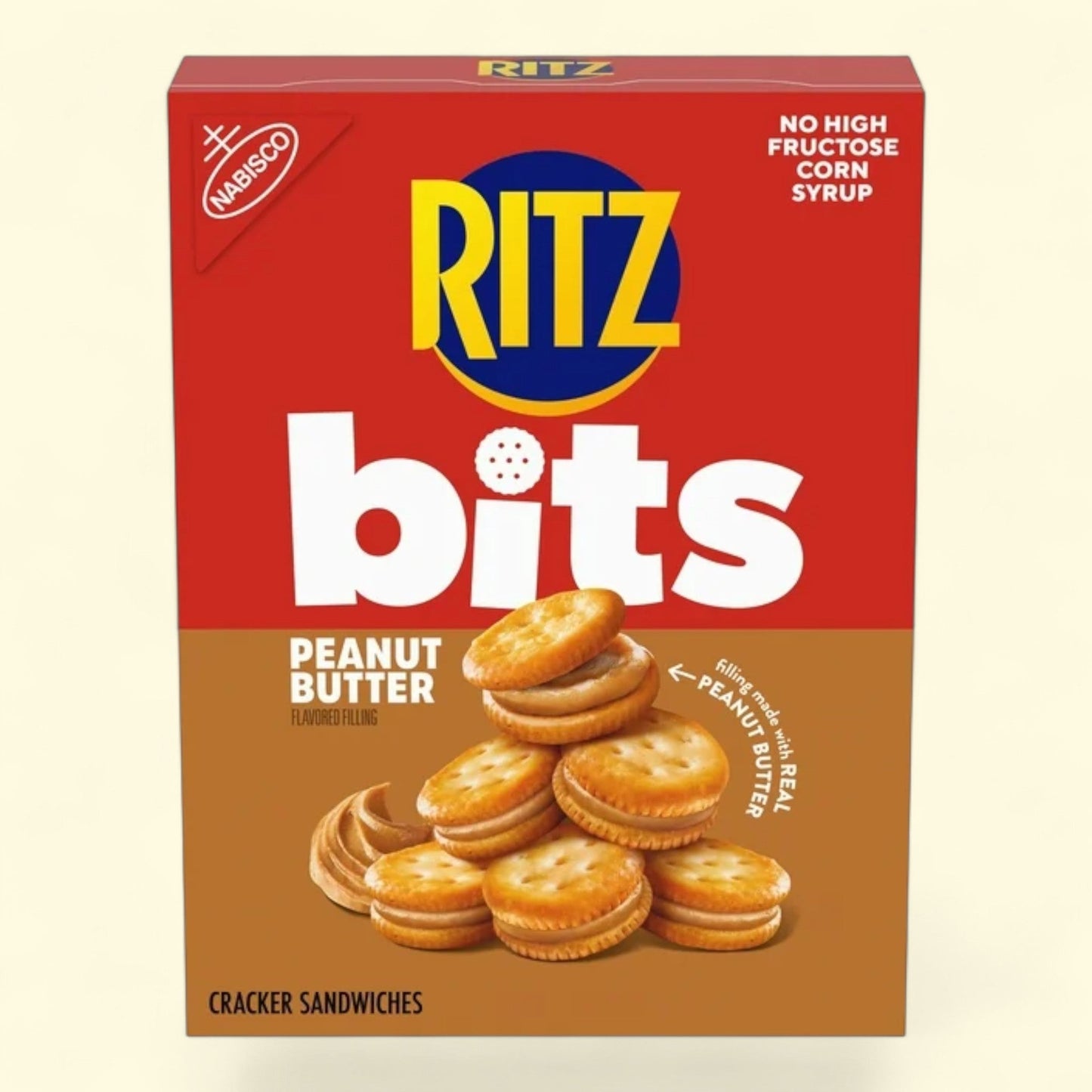RITZ Bits Peanut Butter Sandwich Crackers, 8.8 oz