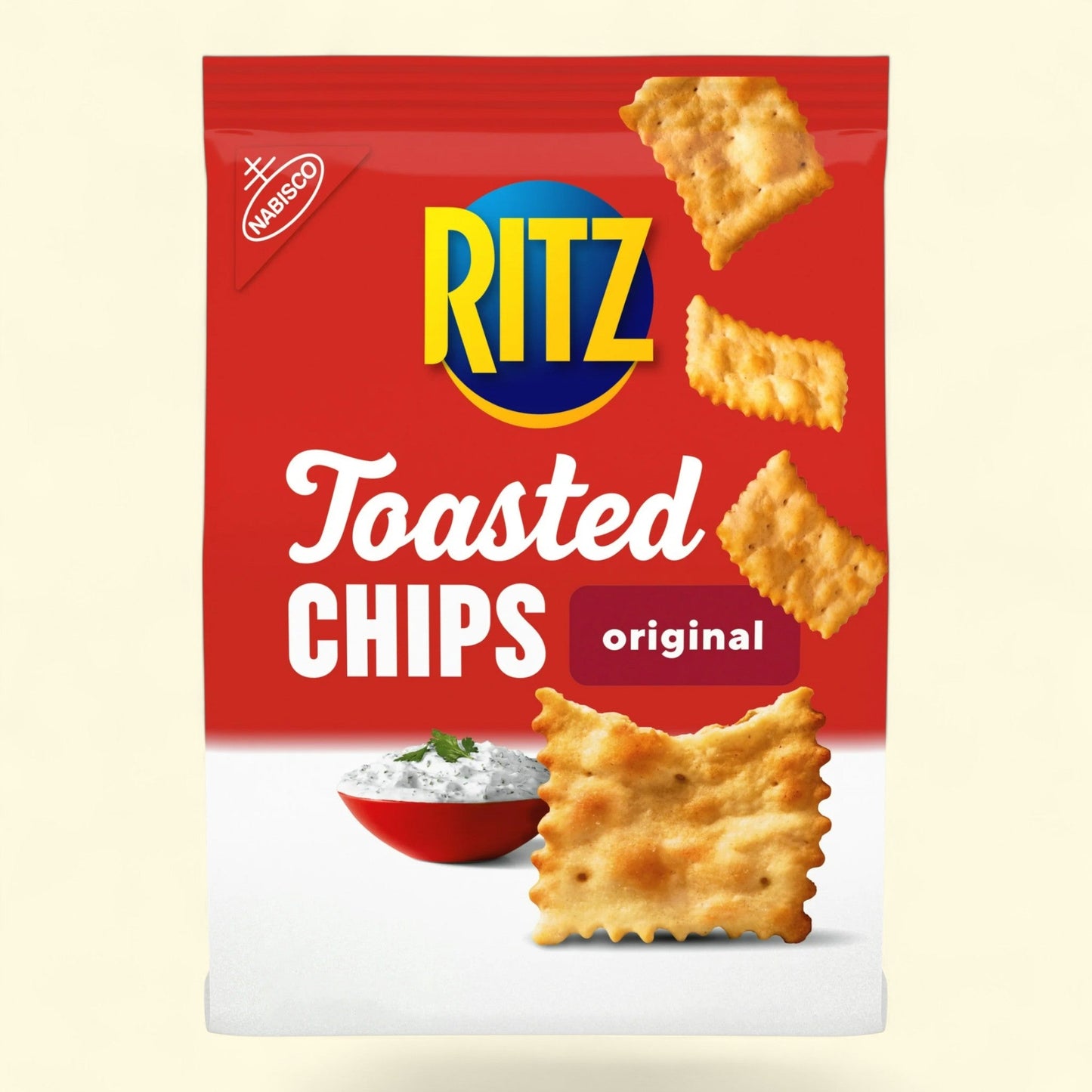 RITZ Toasted Chips Original Crackers, 8.1 oz — authentic US product shipped worldwide by Treatspree