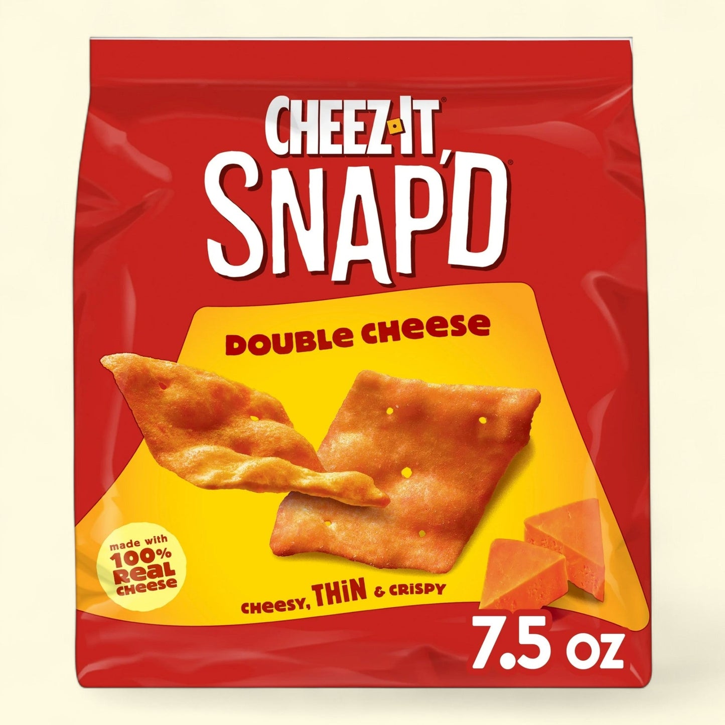 Cheez-It Snap'd Double Cheese, 7.5 oz