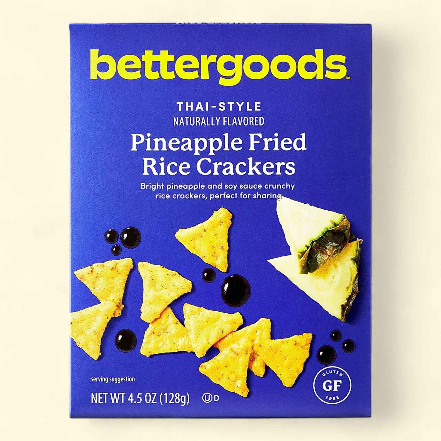 Bettergoods Pineapple Fried Rice Crackers, 4.5 oz