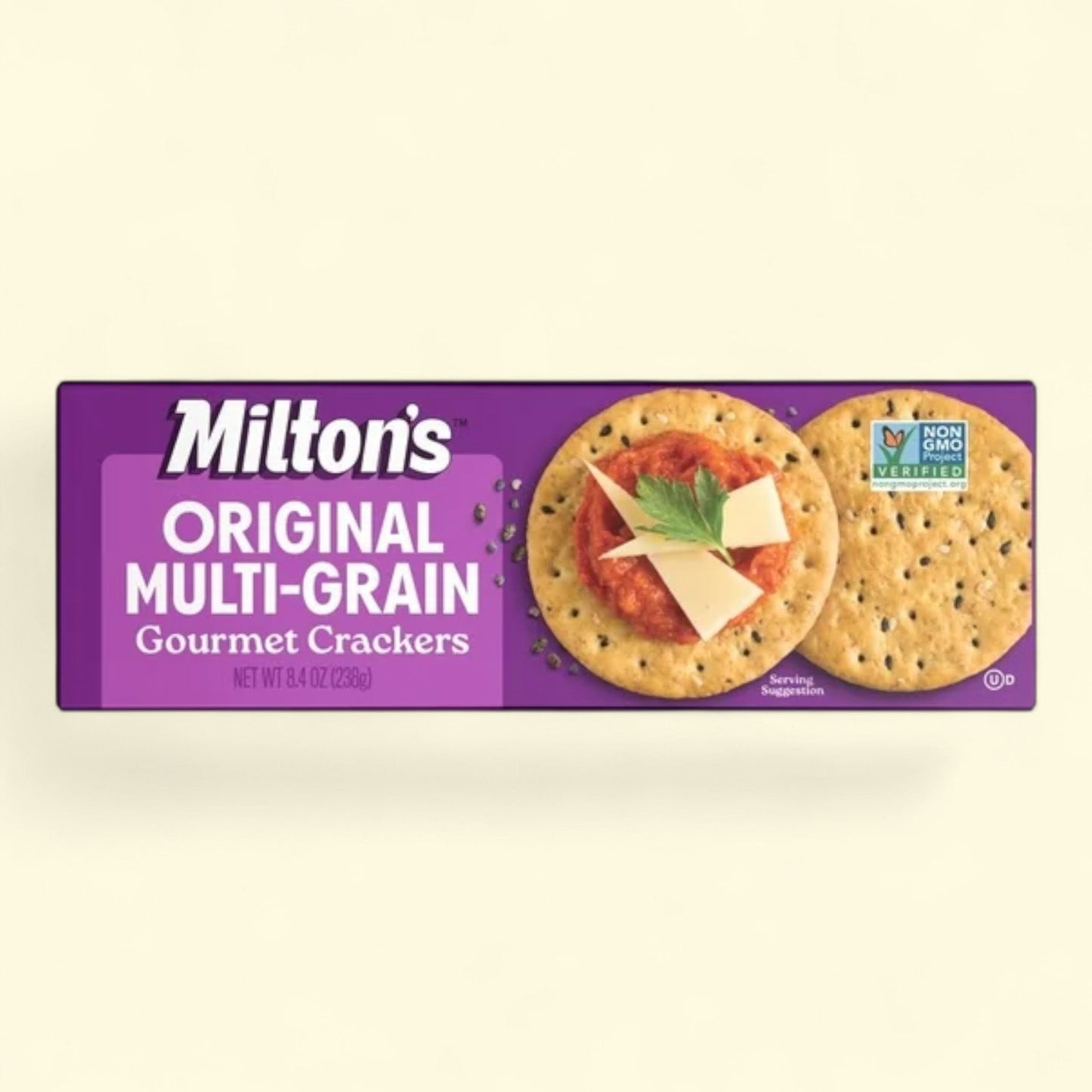 Milton's Gourmet Crackers, Original Multi-Grain, 8.4oz — authentic US product shipped worldwide by Treatspree
