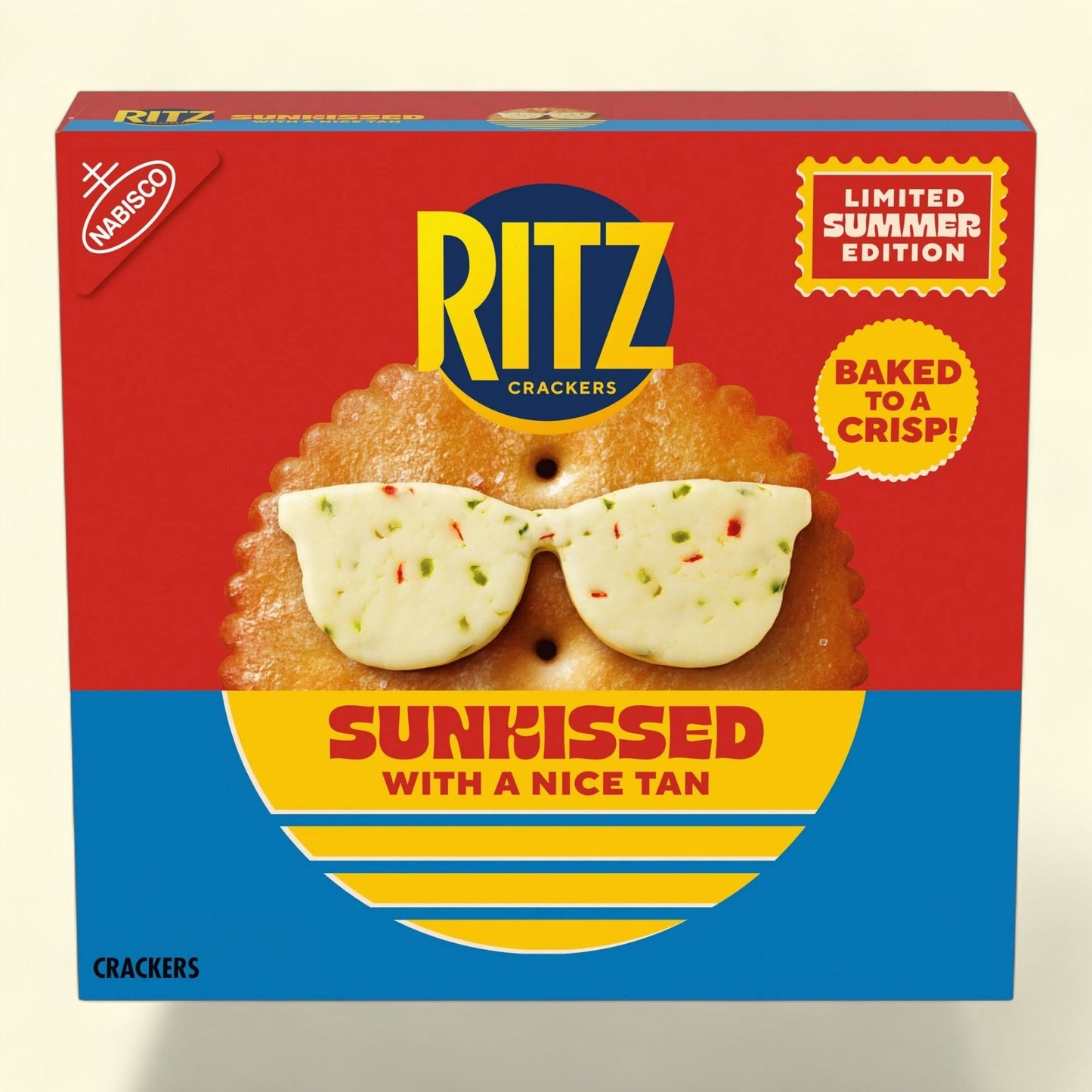 RITZ Sunkissed Crackers, 13.7 oz — authentic US product shipped worldwide by Treatspree