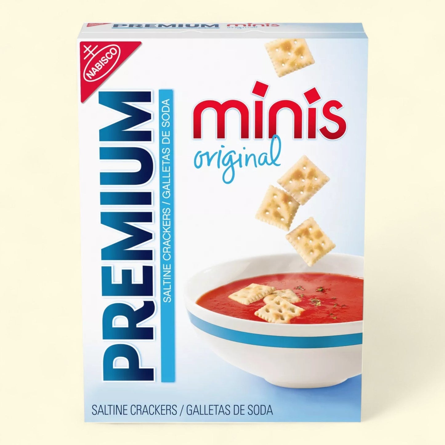 Premium Minis Original Saltine Crackers, 11oz