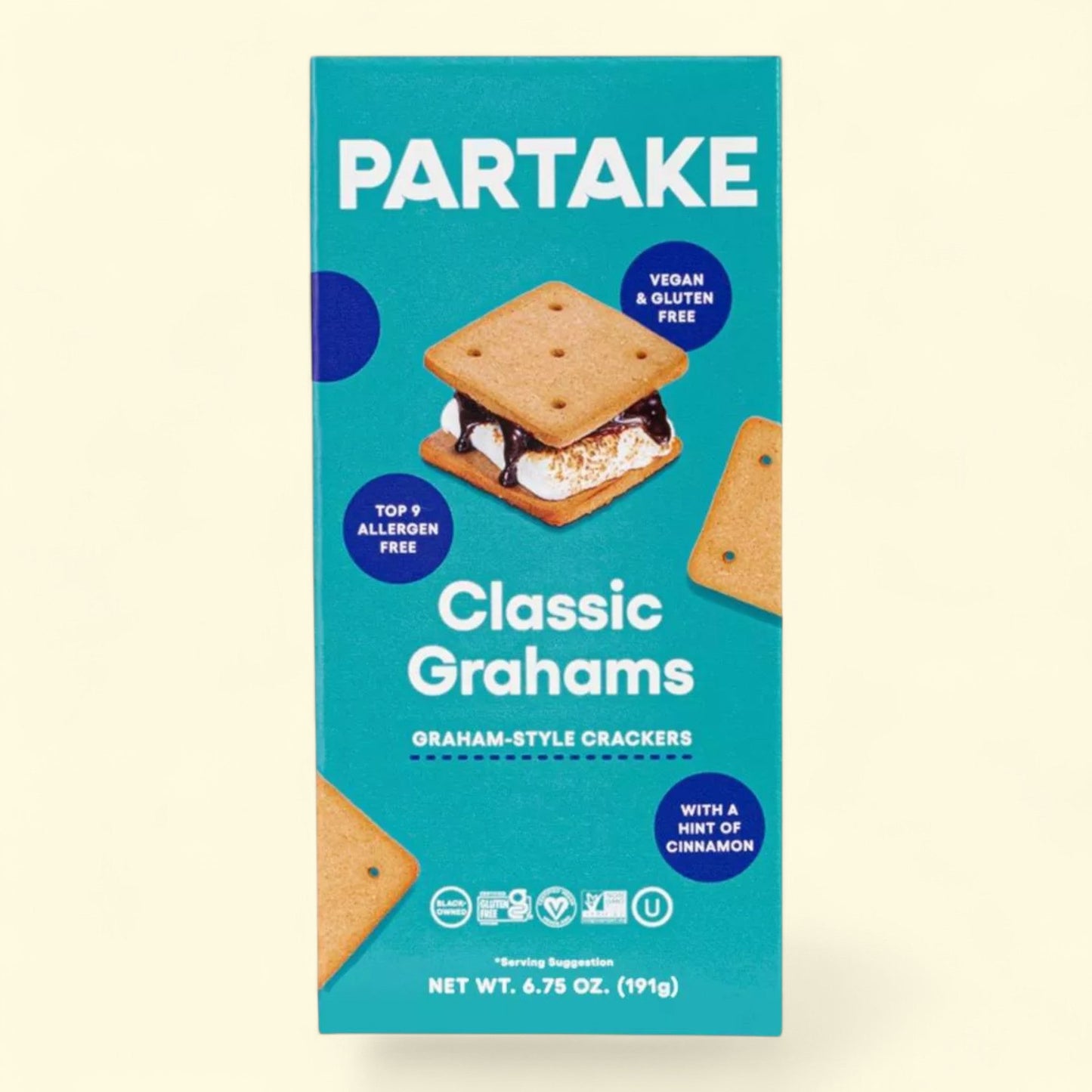 Partake Classic Grahams, 6.75oz