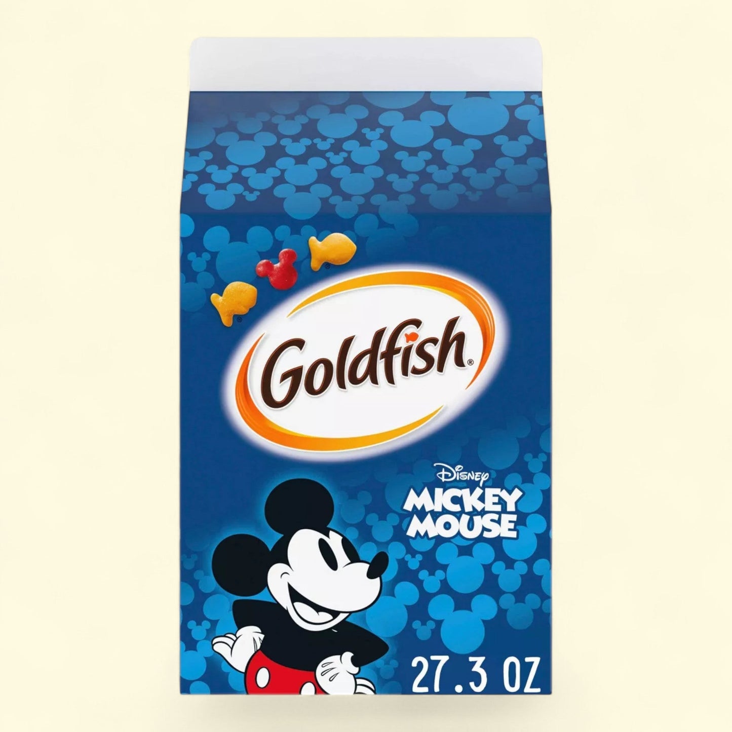 Goldfish Disney Mickey Mouse Cheddar Snack Crackers, 27.3oz