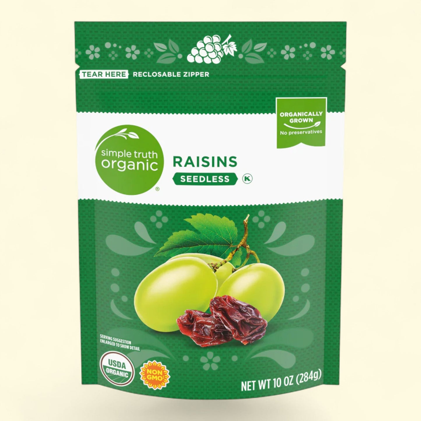 Simple Truth Organic Seedless Raisins, 10 oz