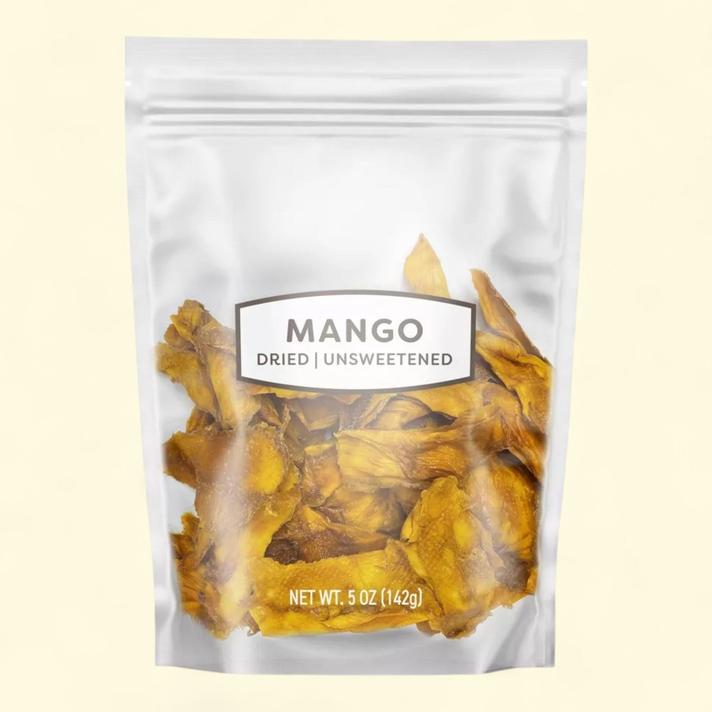 Brand: Dried Unsweetened Mango, Size: 5oz