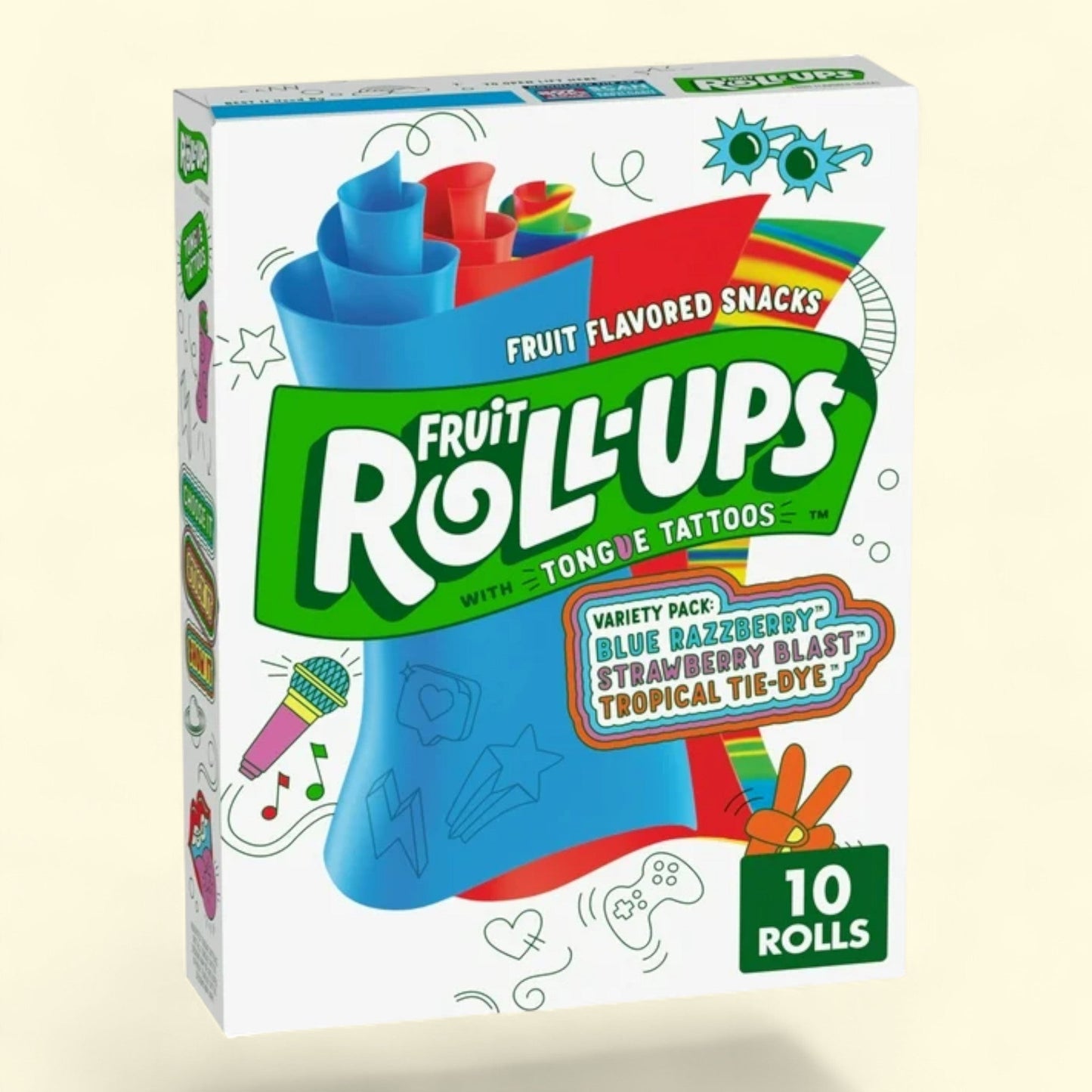 Fruit Roll-Ups, Variety Pack, 10 ct