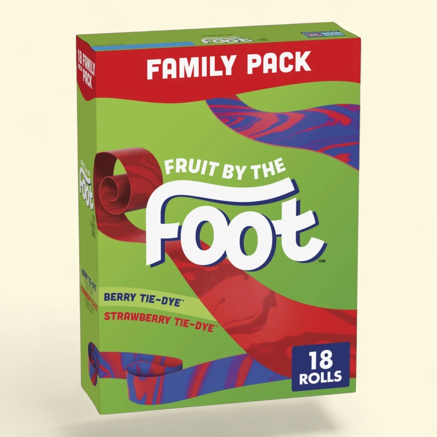 Fruit By The Foot Fruit Flavored Snacks, 18 Rolls, 13.5 oz
