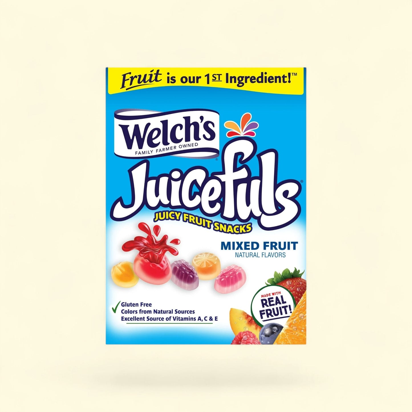 Welch's Fruit Snacks, Juicefuls Mixed Fruit, 1 oz, 20 Pack — authentic US product shipped worldwide by Treatspree