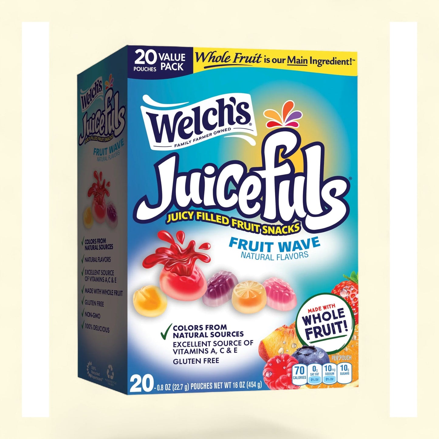 Welch's Fruit Snacks, Juicefuls Fruit Wave, 20 Count, 0.8 oz