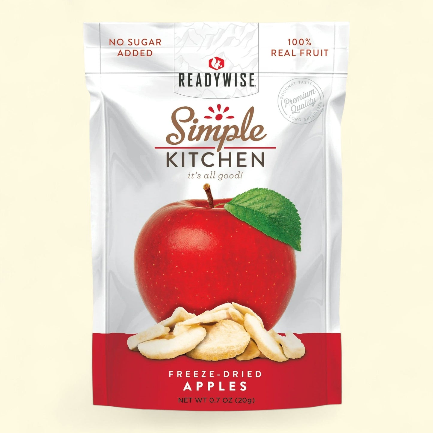 Wise Company Simple Kitchen Freeze-Dried Sweet Apples, Size