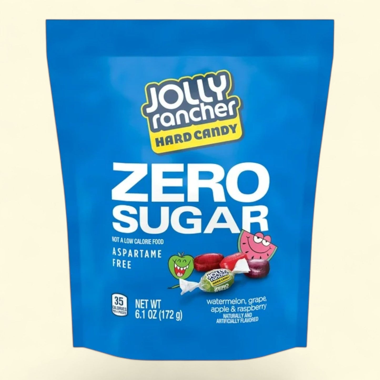 Jolly Rancher Assorted Fruit Flavored Hard Candy, 6.1 oz Bag