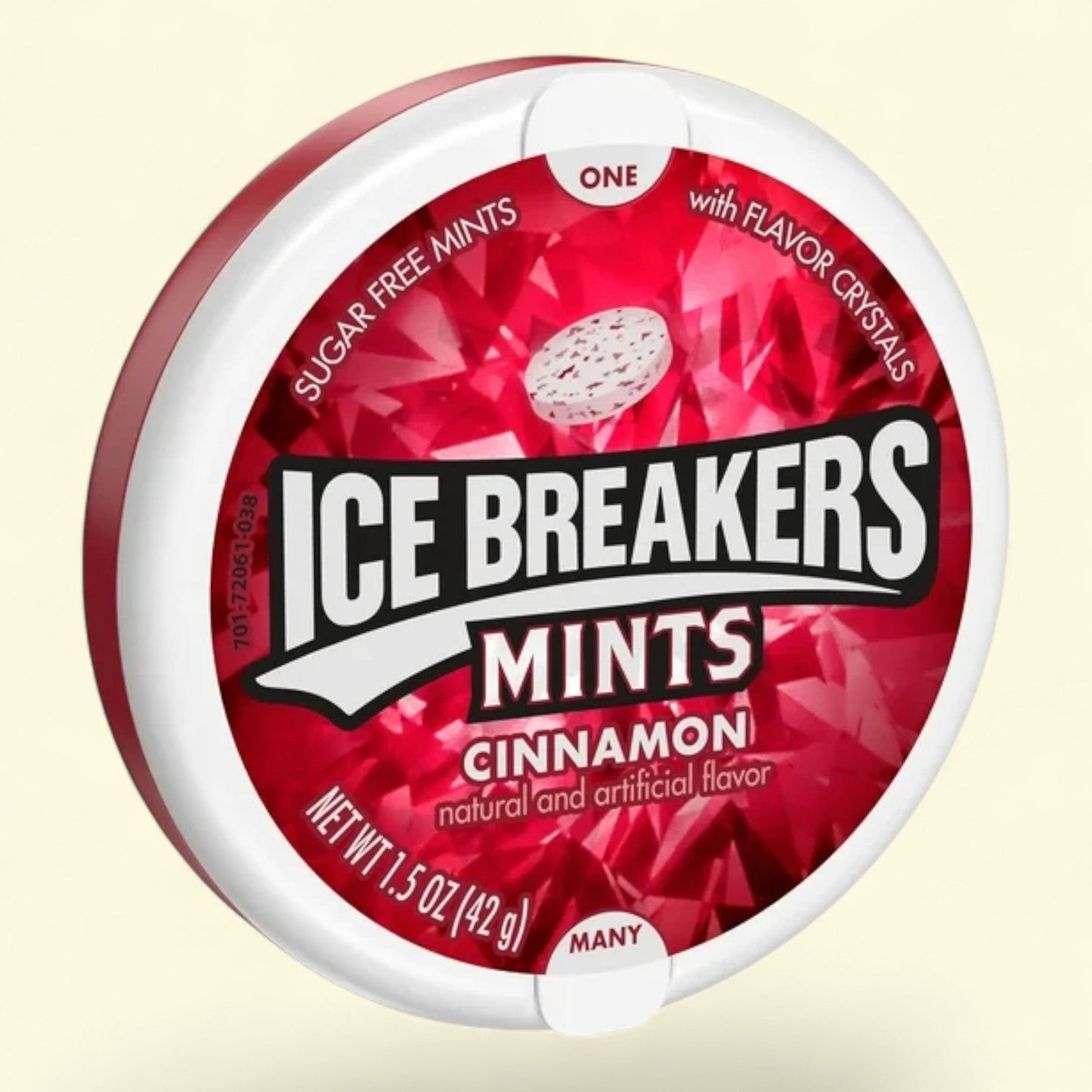 Ice Breakers Cinnamon Sugar Free Mints, 1.5 oz
