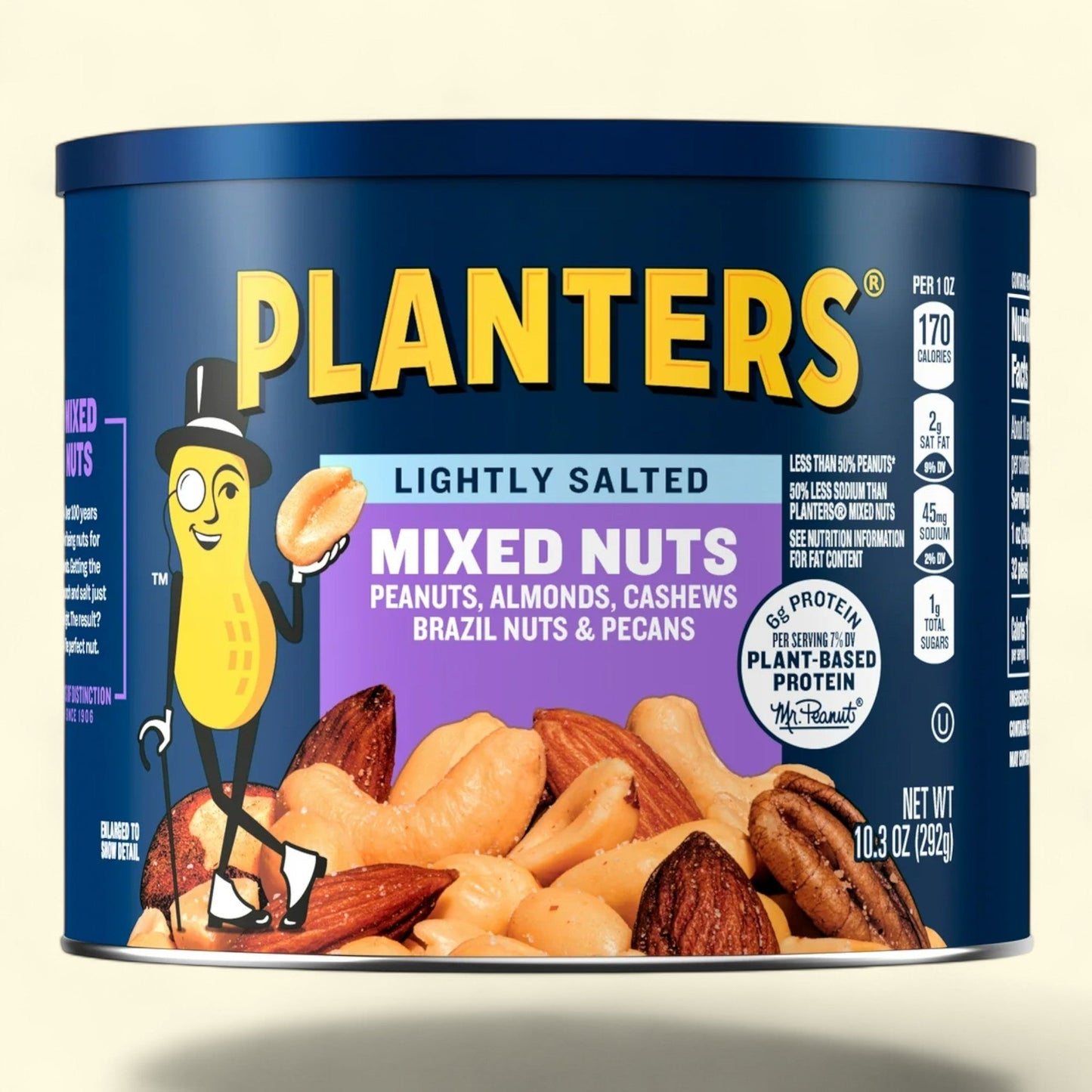 Planters Mixed Nuts, 10.3 oz Canister