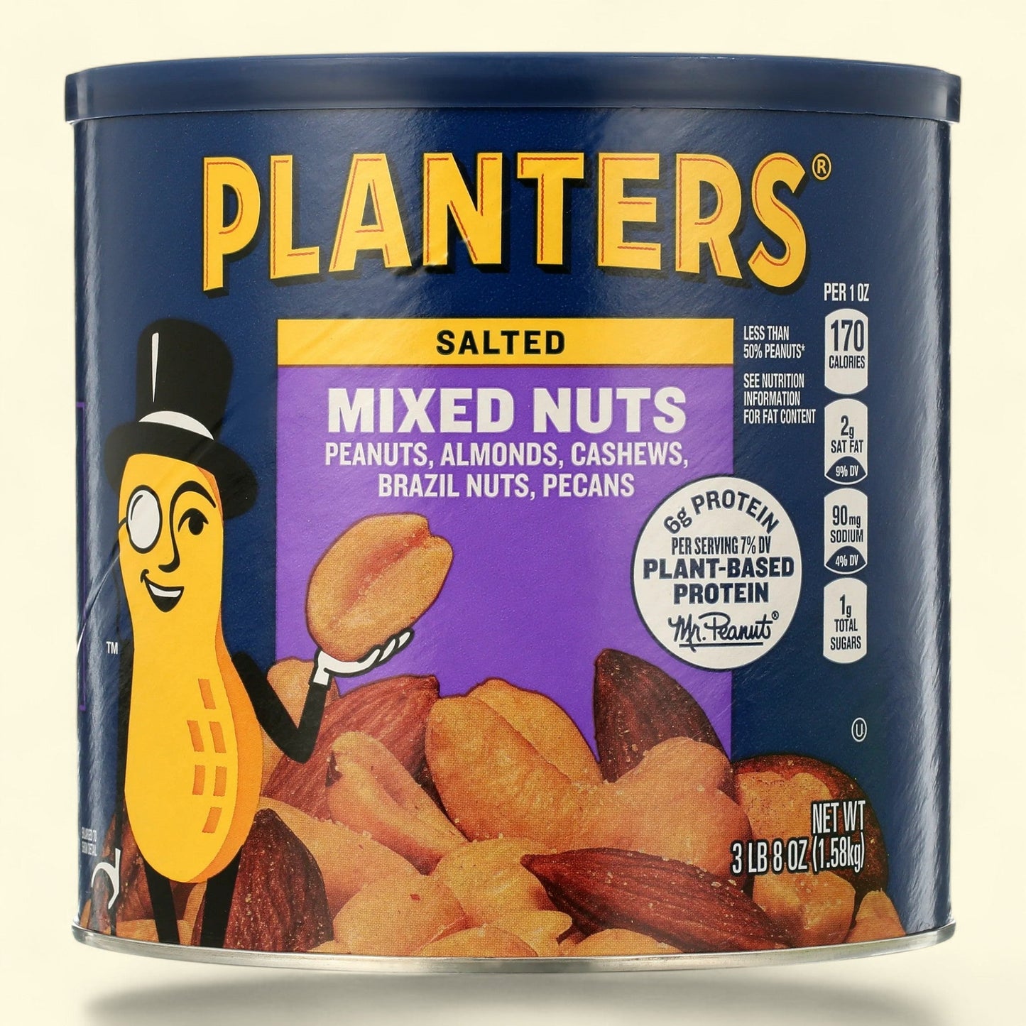 PLANTERS Salted Mixed Nuts, 56oz