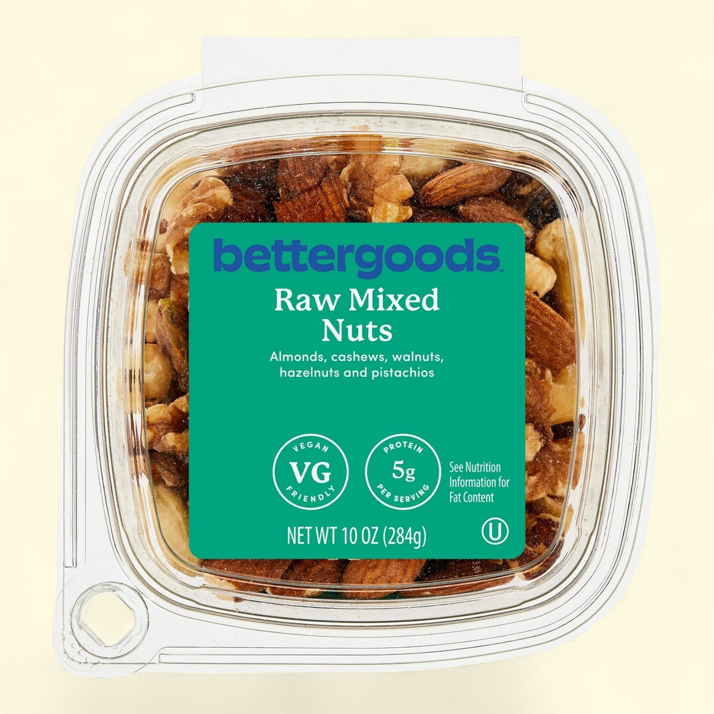 bettergoods Raw Mixed Nuts, 10 oz Tub