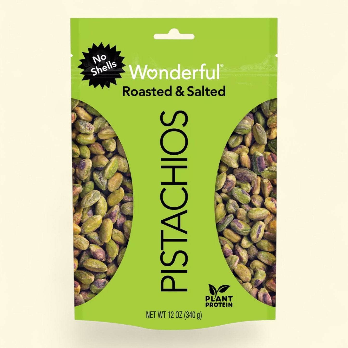 Wonderful Pistachios, Roasted & Salted, 12oz