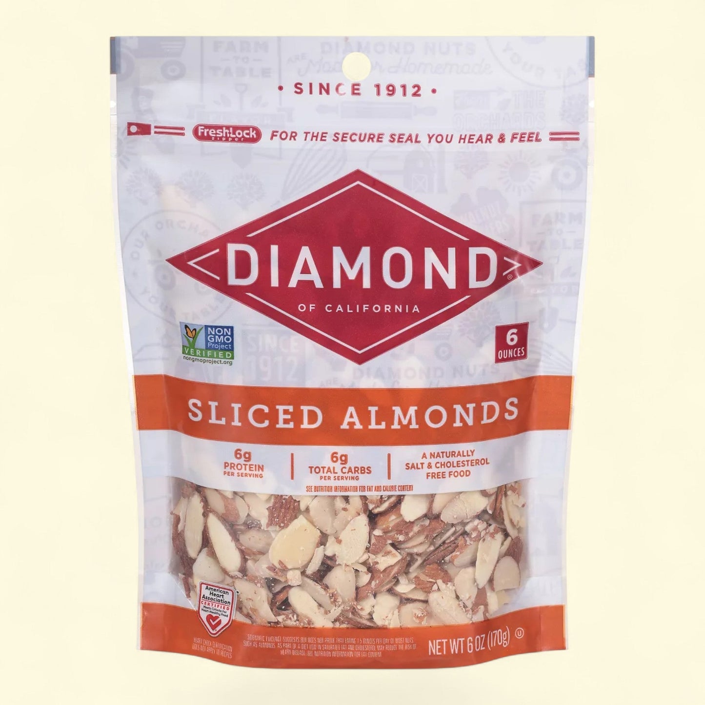 Diamond of California Sliced Almonds, 6oz