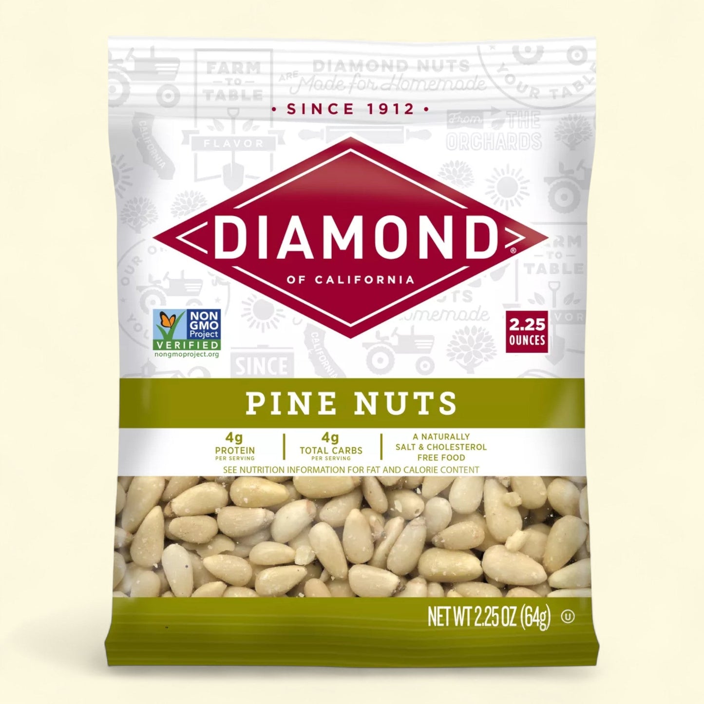 Diamond Pine Nuts, 2.25oz